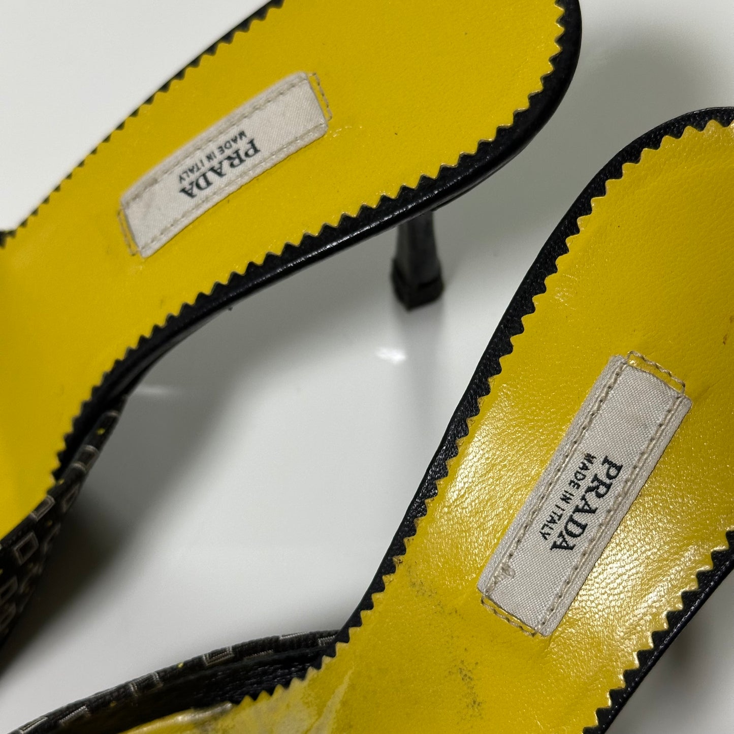 PRADA Spring Summer 2003 Flower Kimono Mules