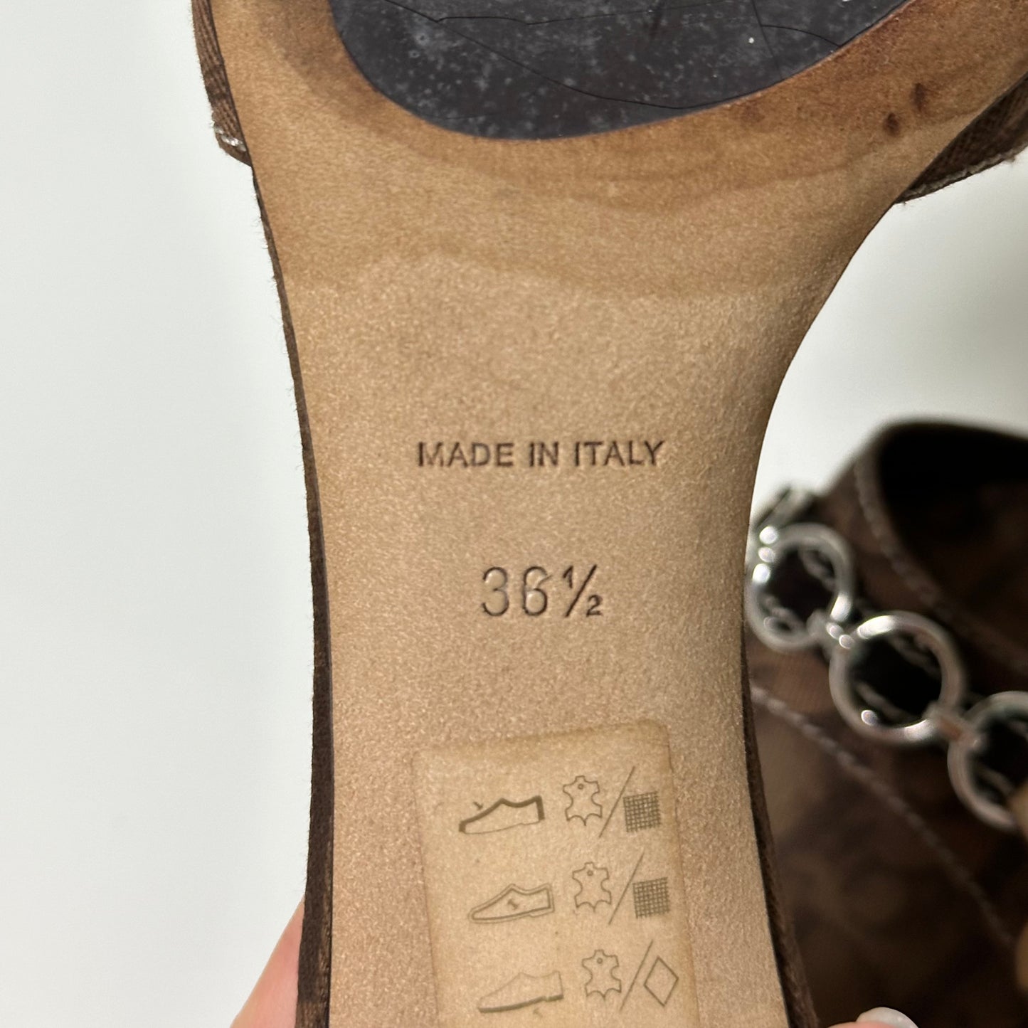 CHRISTIAN DIOR Fall Winter 2006 Romantique Trotter Sandals