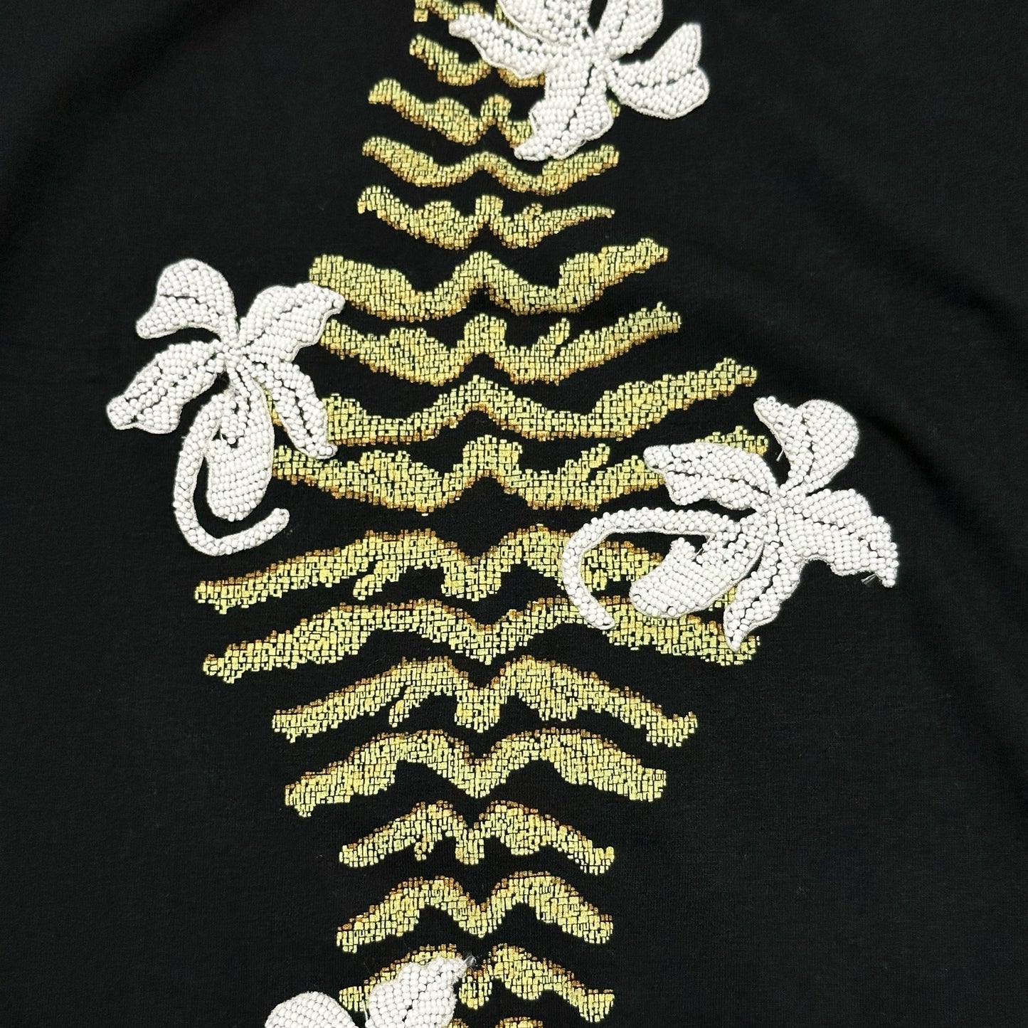 FENDI Floral Beaded Tank Top