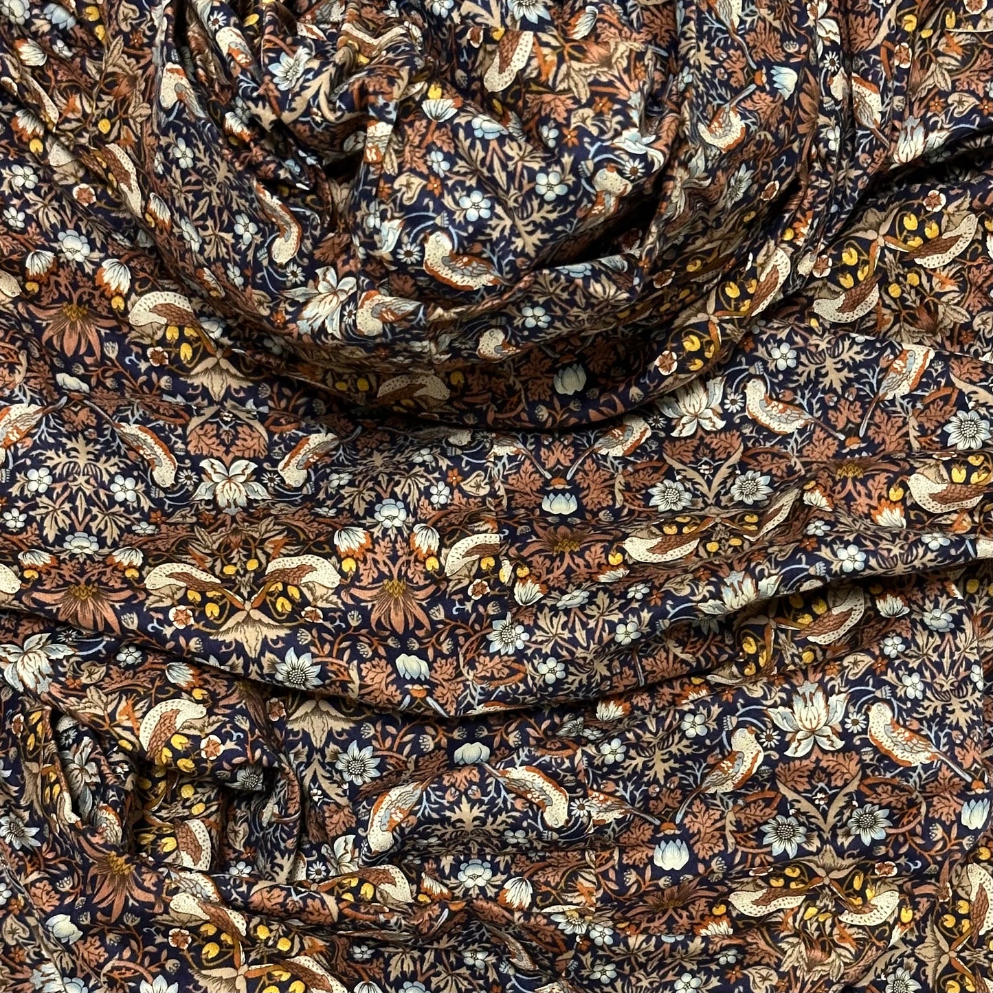 JUNYA WATANABE Spring Summer 2008 Floral Gold Chain Midi Dress