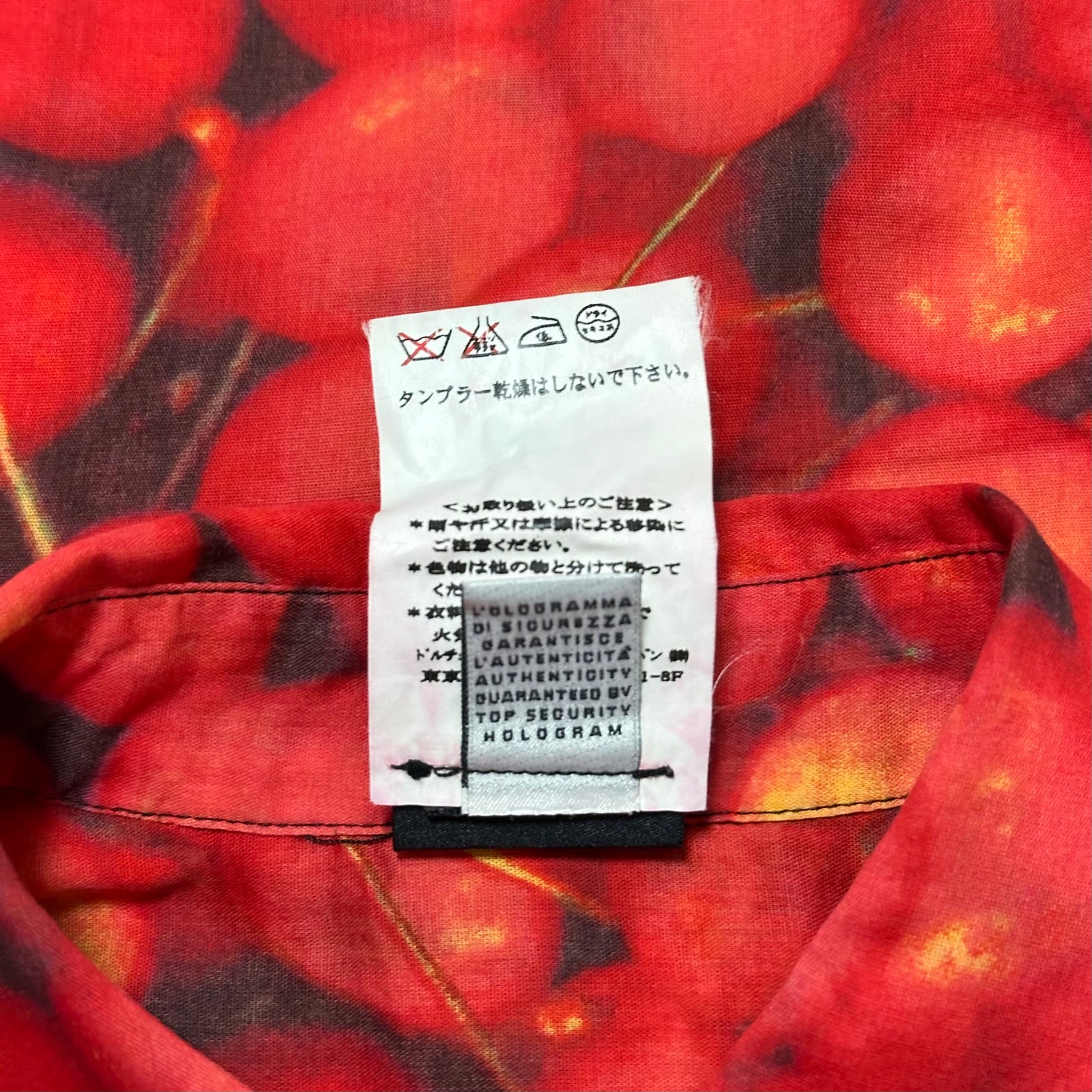 D&G Cherry Print Shirt