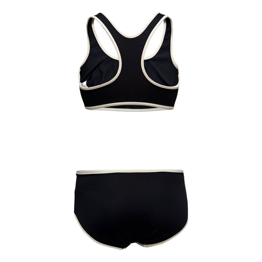 CHRISTIAN DIOR Spring Summer 2002 Gothic Logo Bikini Set