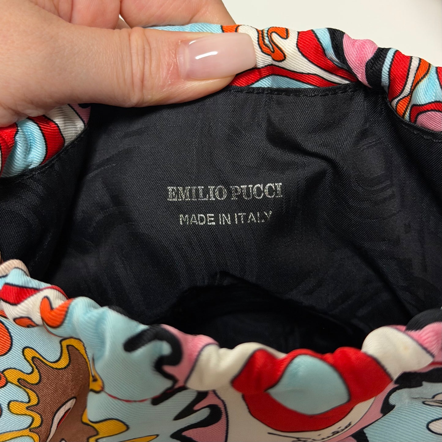 EMILIO PUCCI Spring Summer 2005 Drawstring Bag