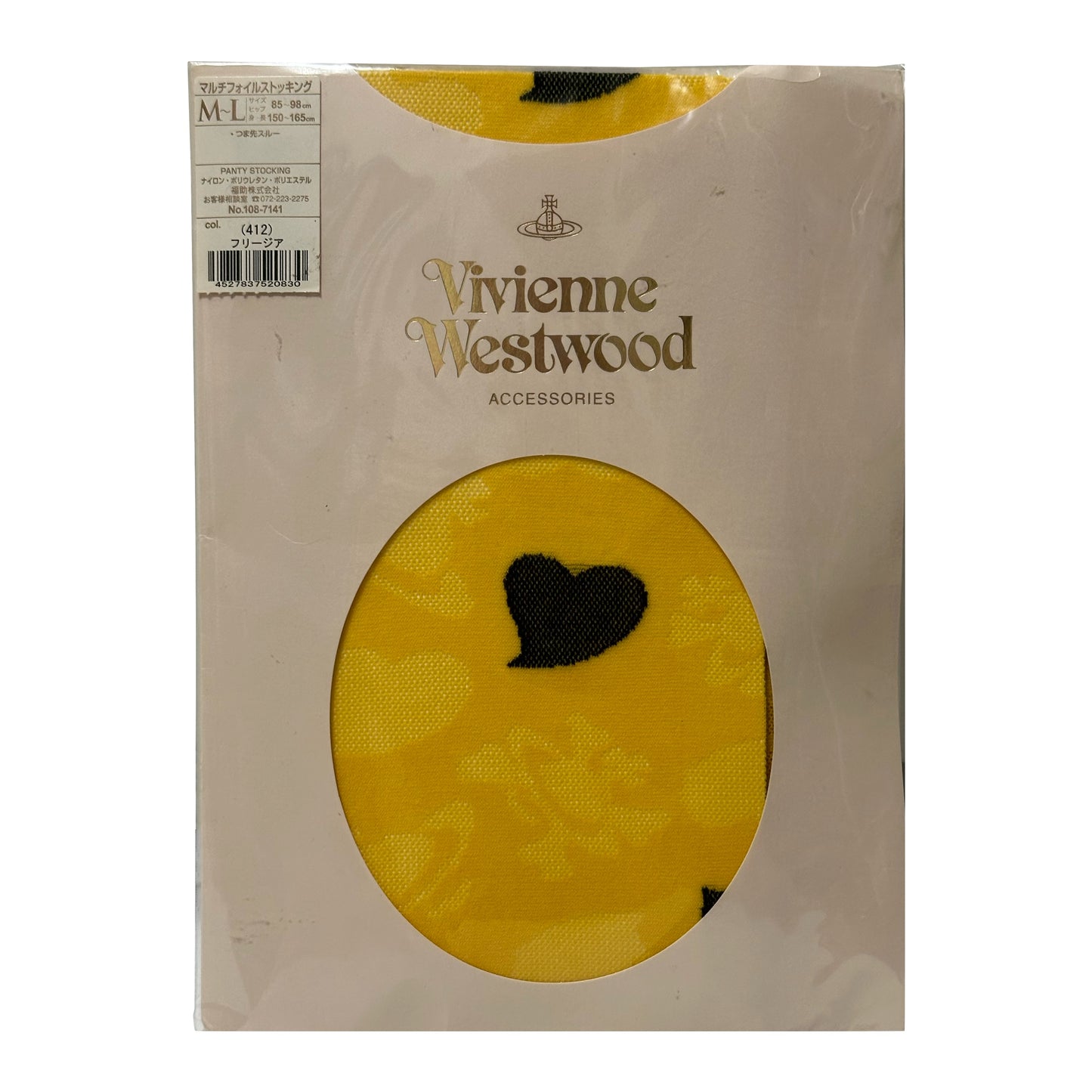 VIVIENNE WESTWOOD Skull Heart Orb Printed Tights