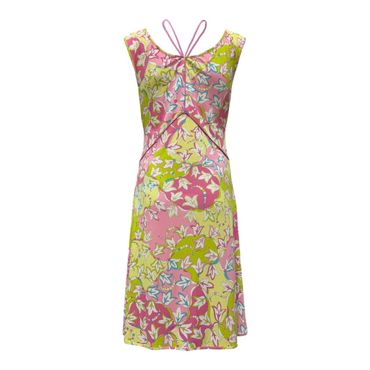 EMILIO PUCCI Spring 2006 Floral Print Double Strap Dress