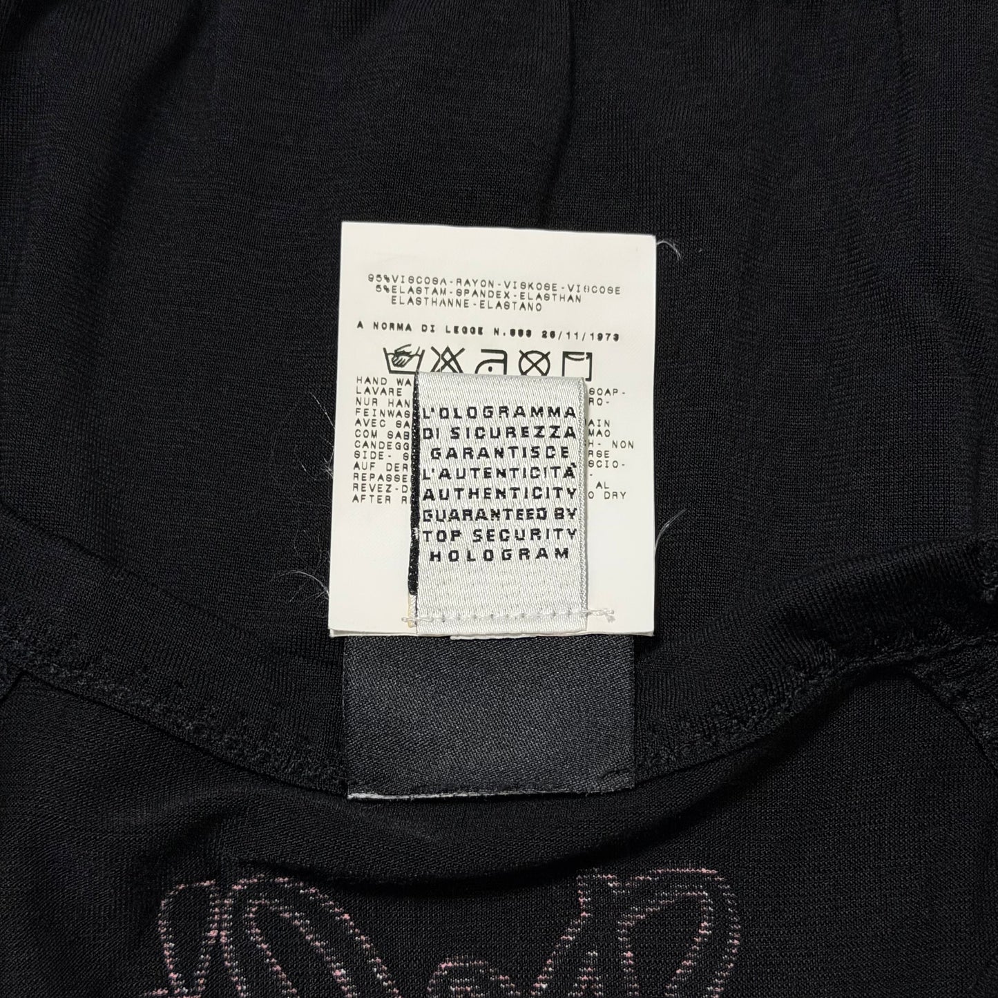 D&G Vintage “il piacere è il mio mestiere 69” Halter Neck Tank Top