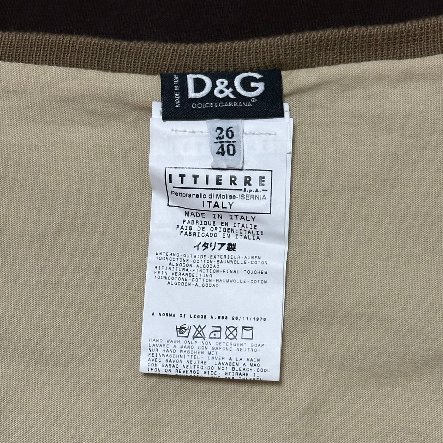 D&G 2002 Fall Winter Embroidered Floral Tank Top