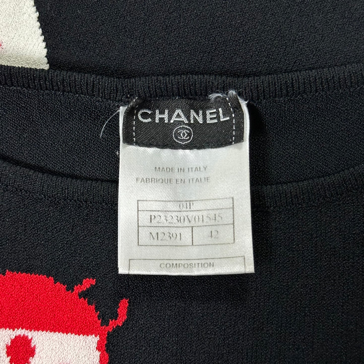 CHANEL Spring Summer 2004 Ladybug Print Tank Top