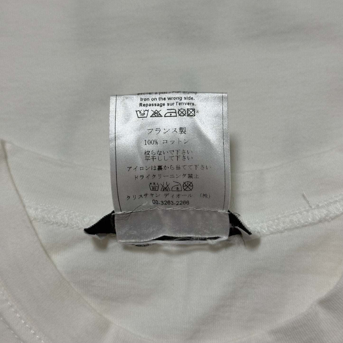 CHRISTIAN DIOR Spring Summer 2003 "DIOR THE LATEST BLONDE" Print T-Shirt