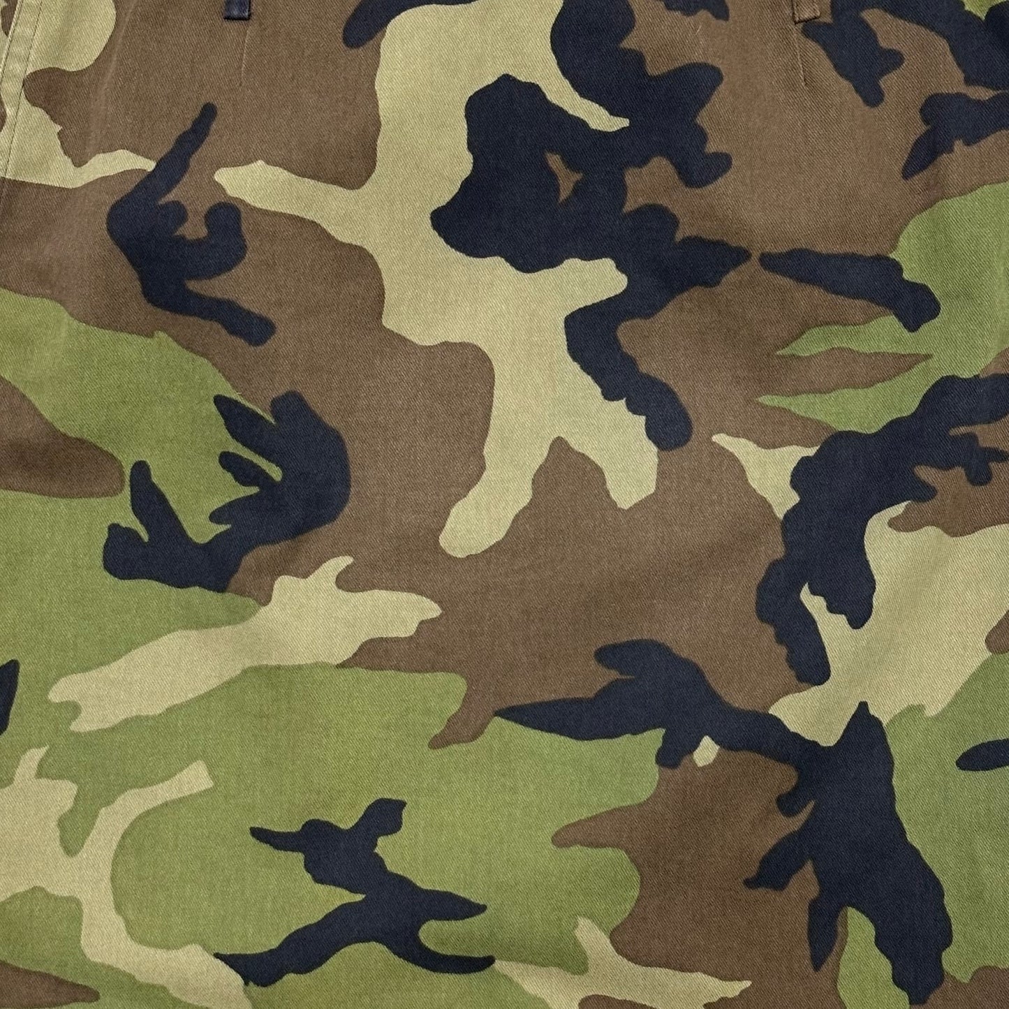 CHRISTIAN DIOR Spring Summer 2001 Camouflage Zip Up Maxi Skirt