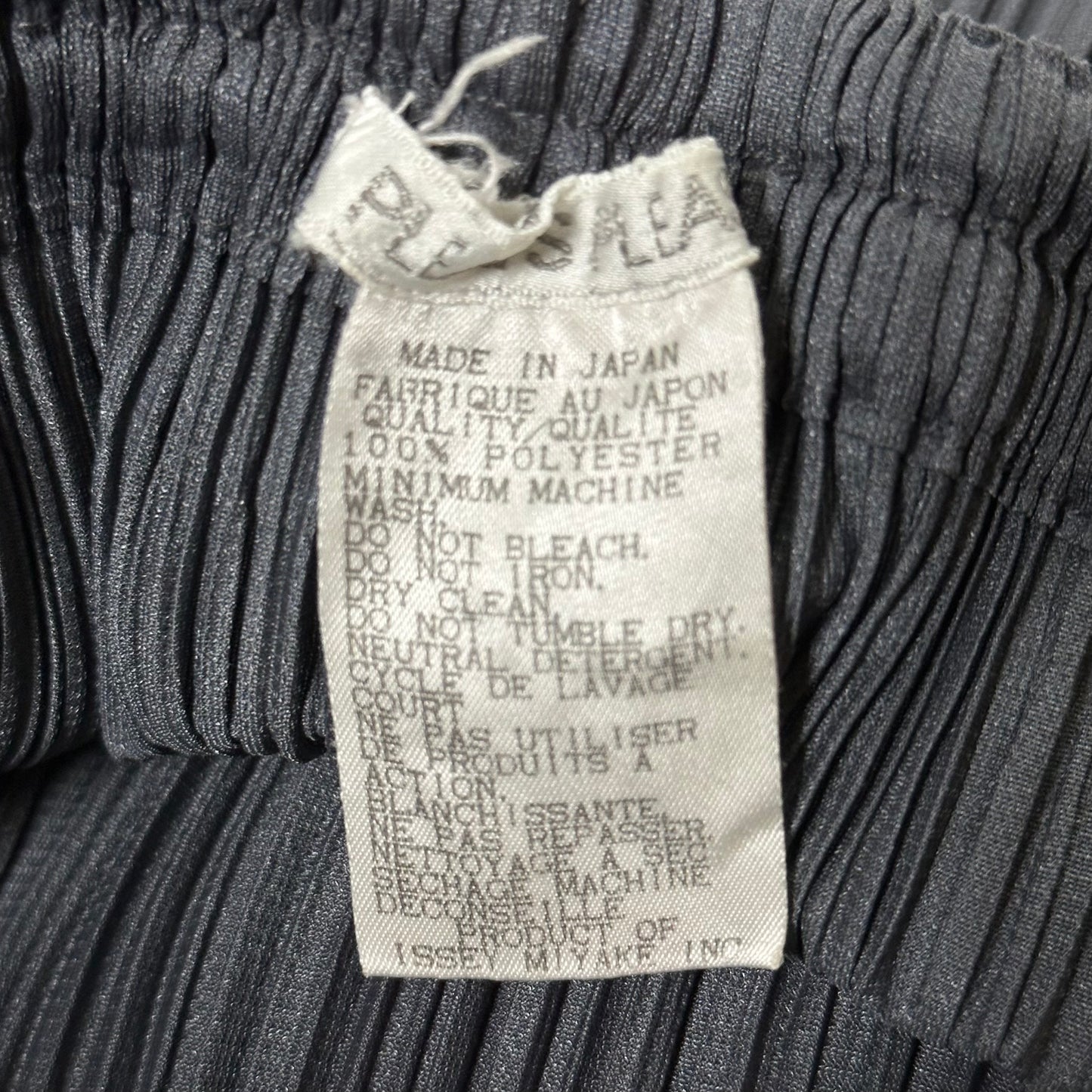 PLEATS PLEASE ISSEY MIYAKE Pleated Straight Leg Pants