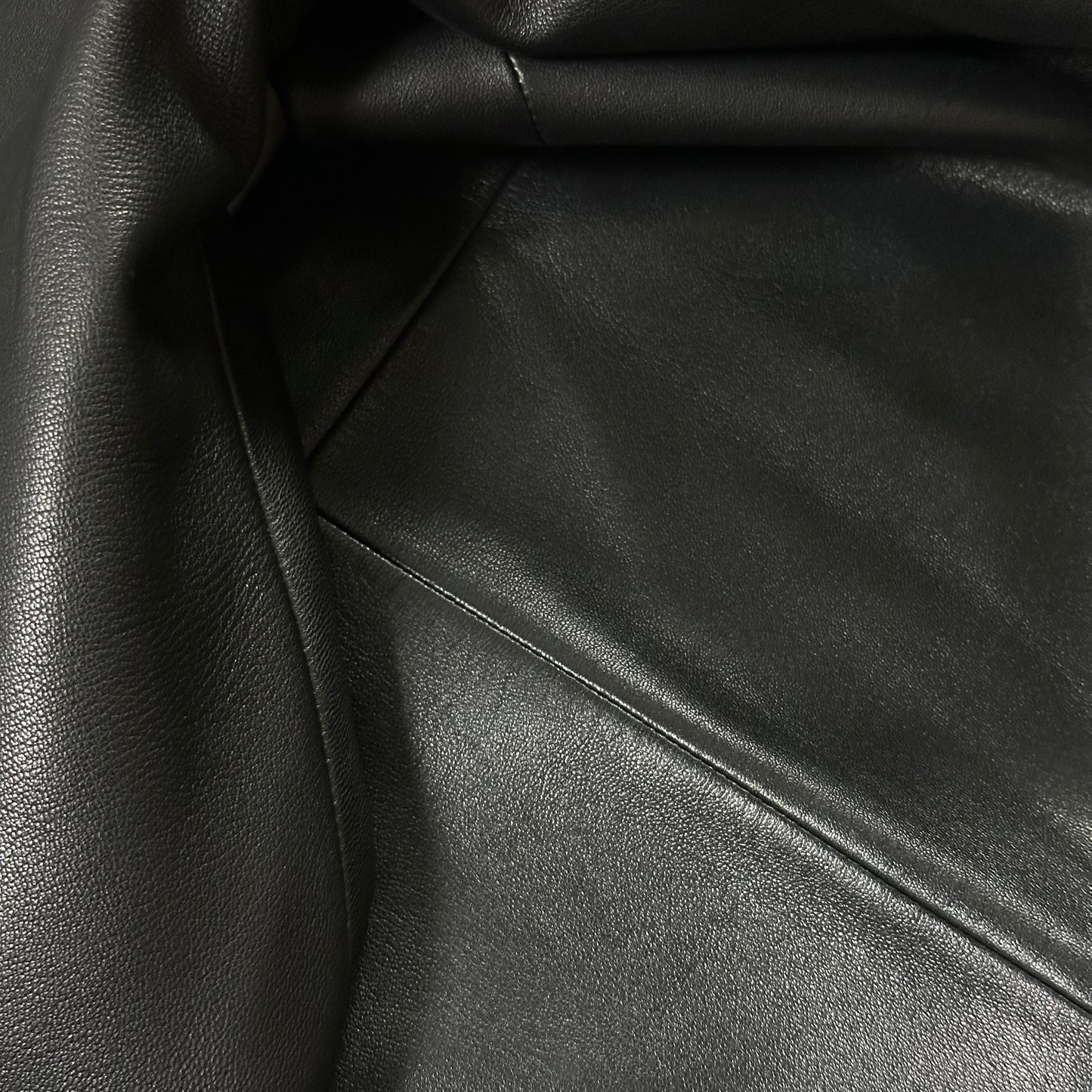 LOEWE Leather Straight Leg Pants