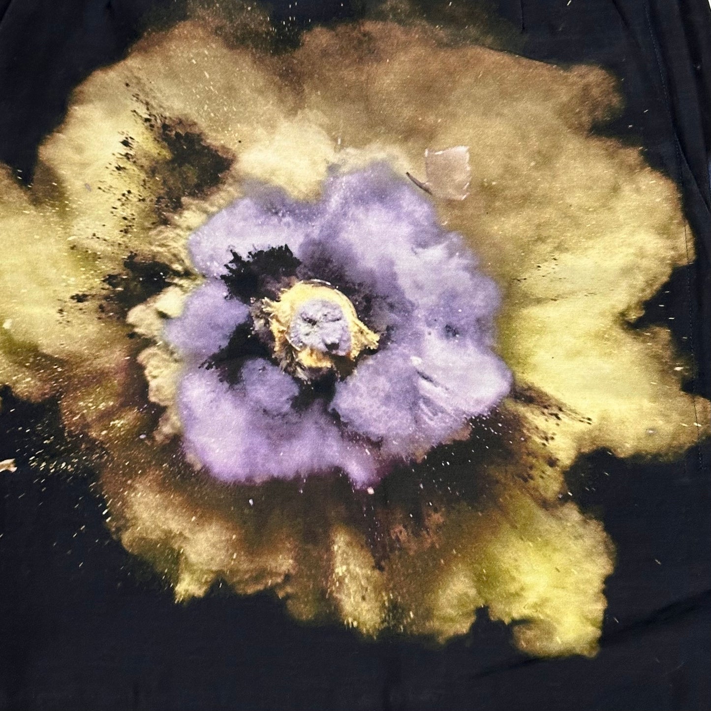 UNDERCOVER Spring Summer 2016 "The Greatest" Flower Print Studs Skirt