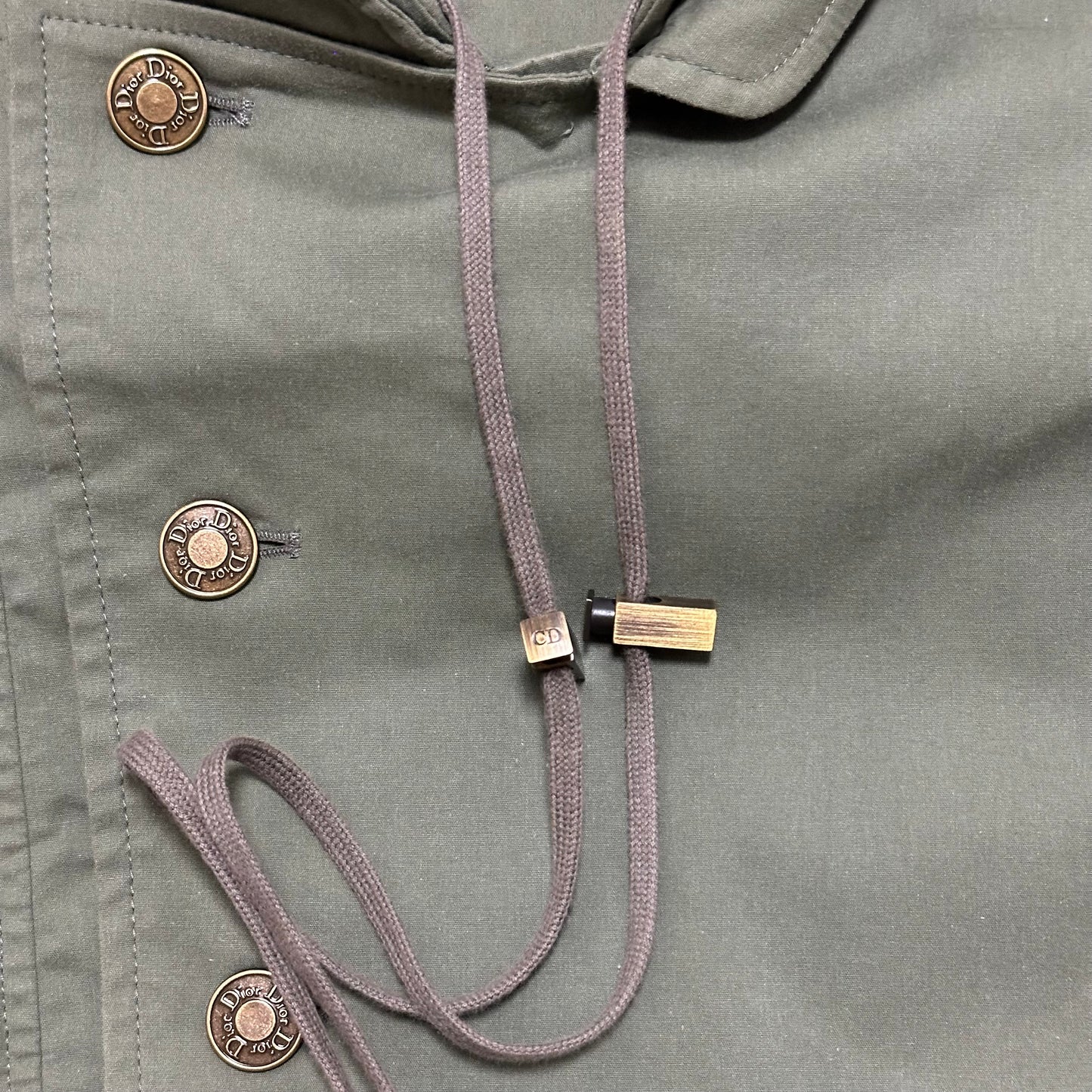 CHRISTIAN DIOR Spring Summer 2003 Leather Buckle Vest