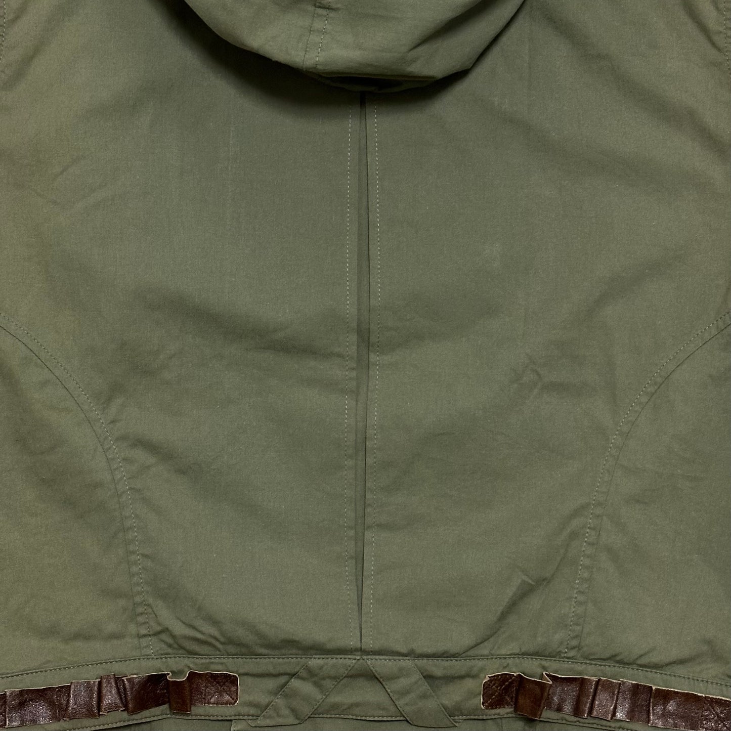 CHRISTIAN DIOR Spring Summer 2003 Leather Buckle Vest
