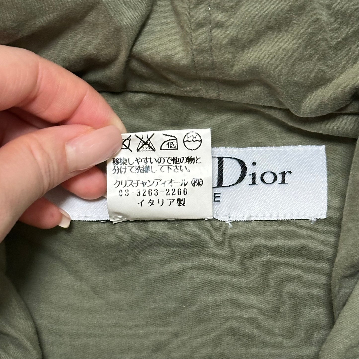 CHRISTIAN DIOR Spring Summer 2003 Leather Buckle Vest