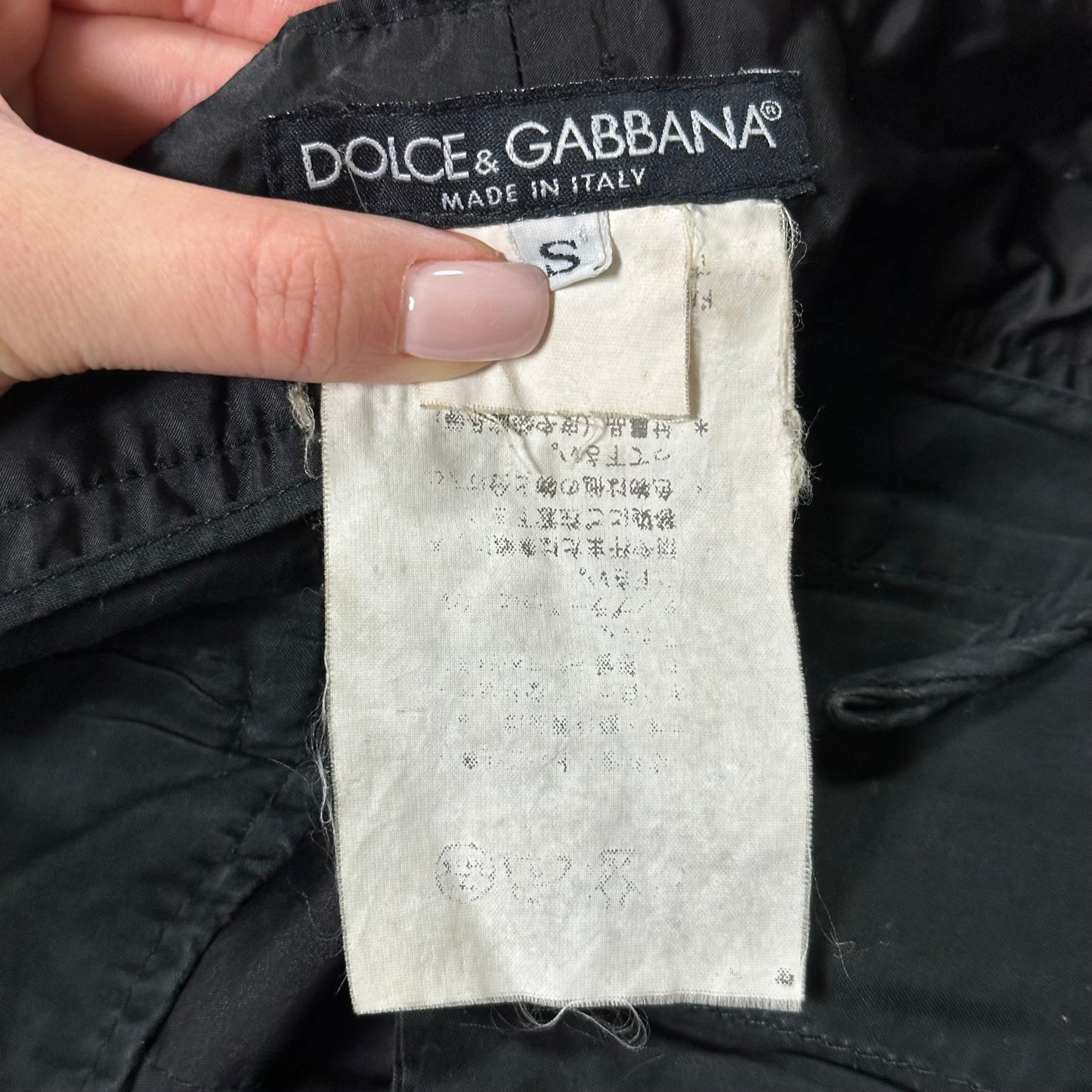 DOLCE&GABBANA Fall Winter 2003 Bondage Parachute Pants
