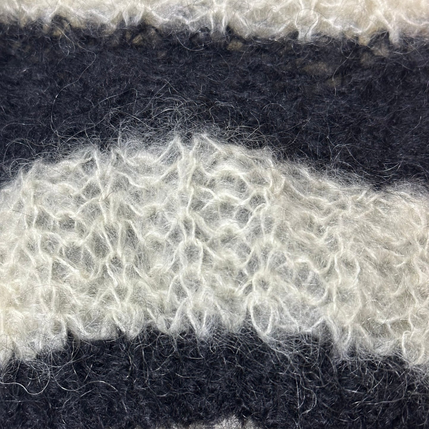 SAINT LAURENT Fall Winter 2013 Striped Mohair Beanie