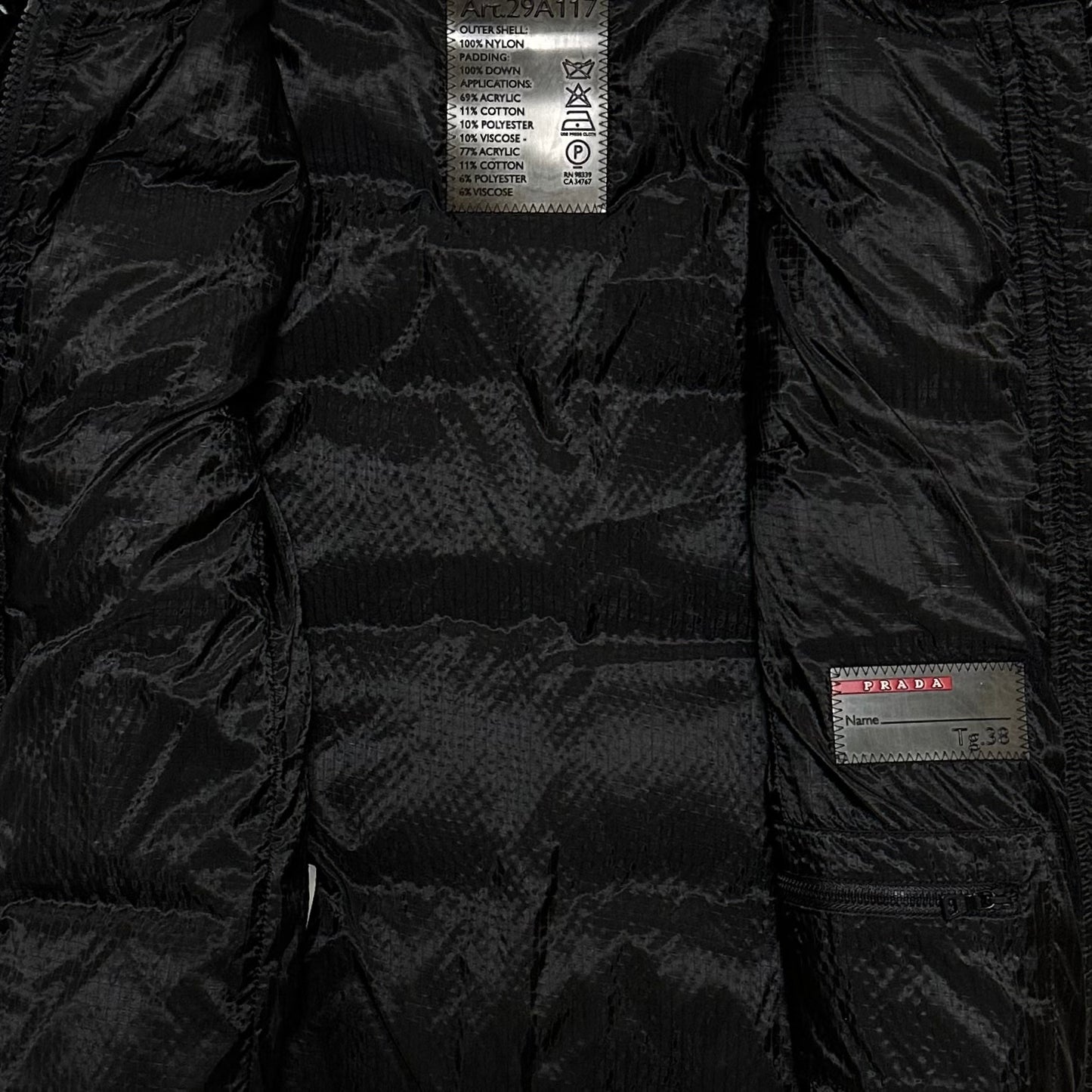 PRADA Sport Fall Winter 2009 Fur Nylon Vest