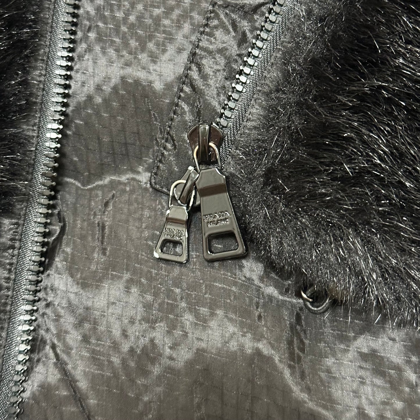 PRADA Sport Fall Winter 2009 Fur Nylon Vest