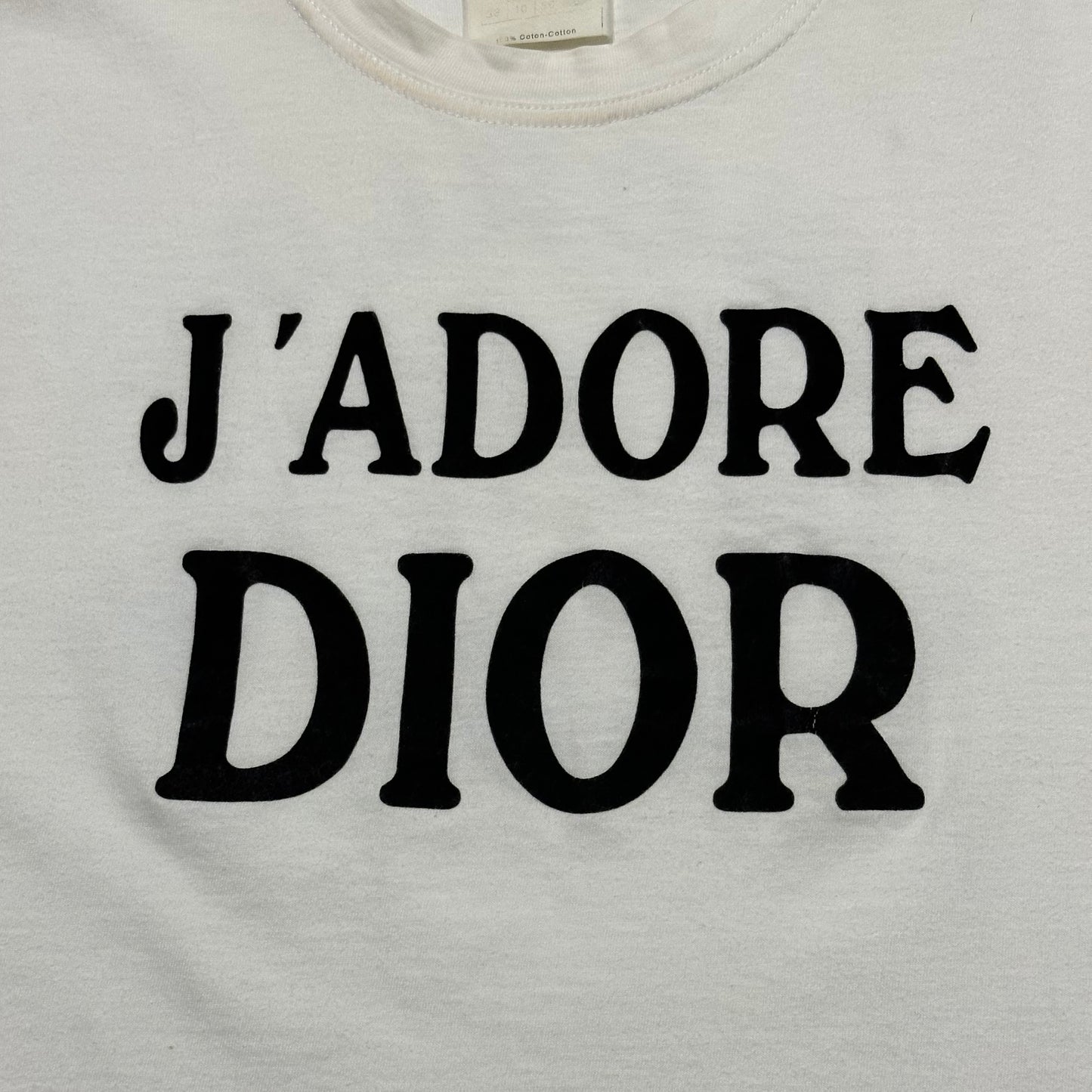 CHRISTIAN DIOR Fall Winter 2001 "J'ADORE DIOR" Tank Top