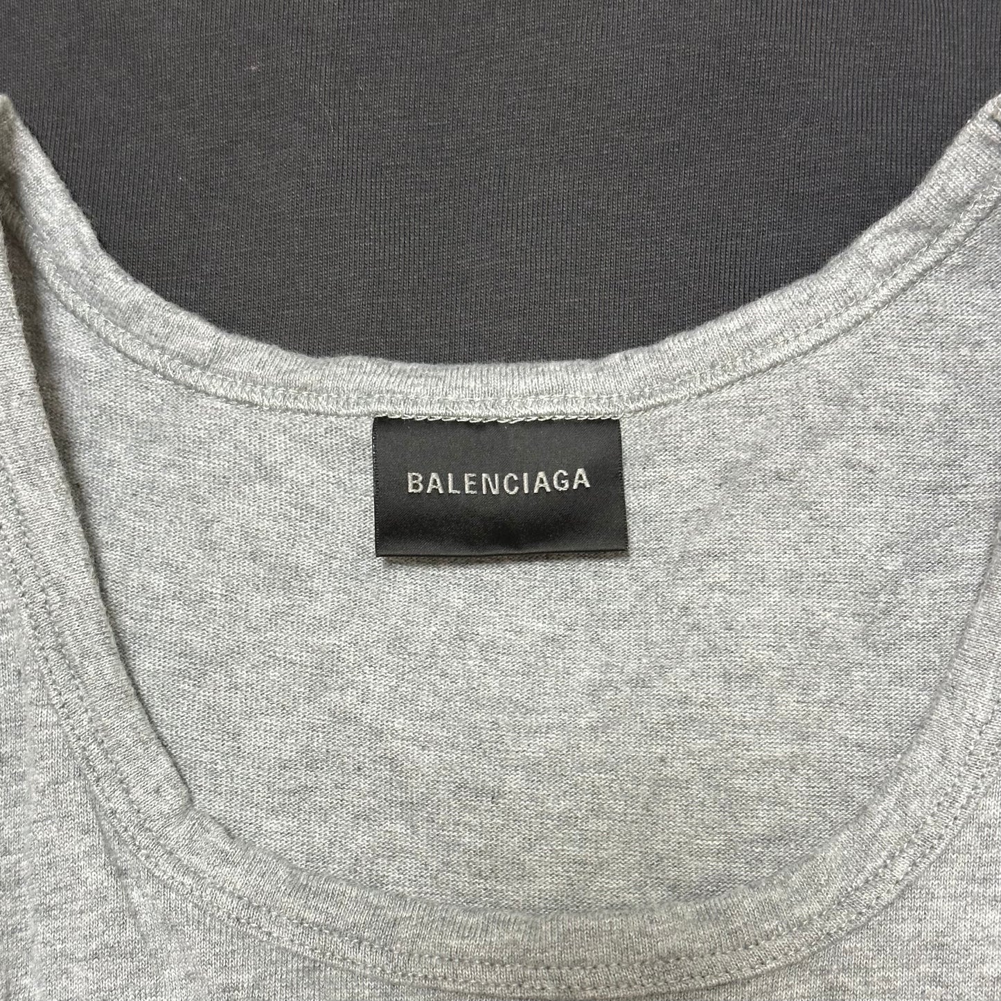BALENCIAGA Pre Fall 2024 Layered Sleeveless Midi Dress