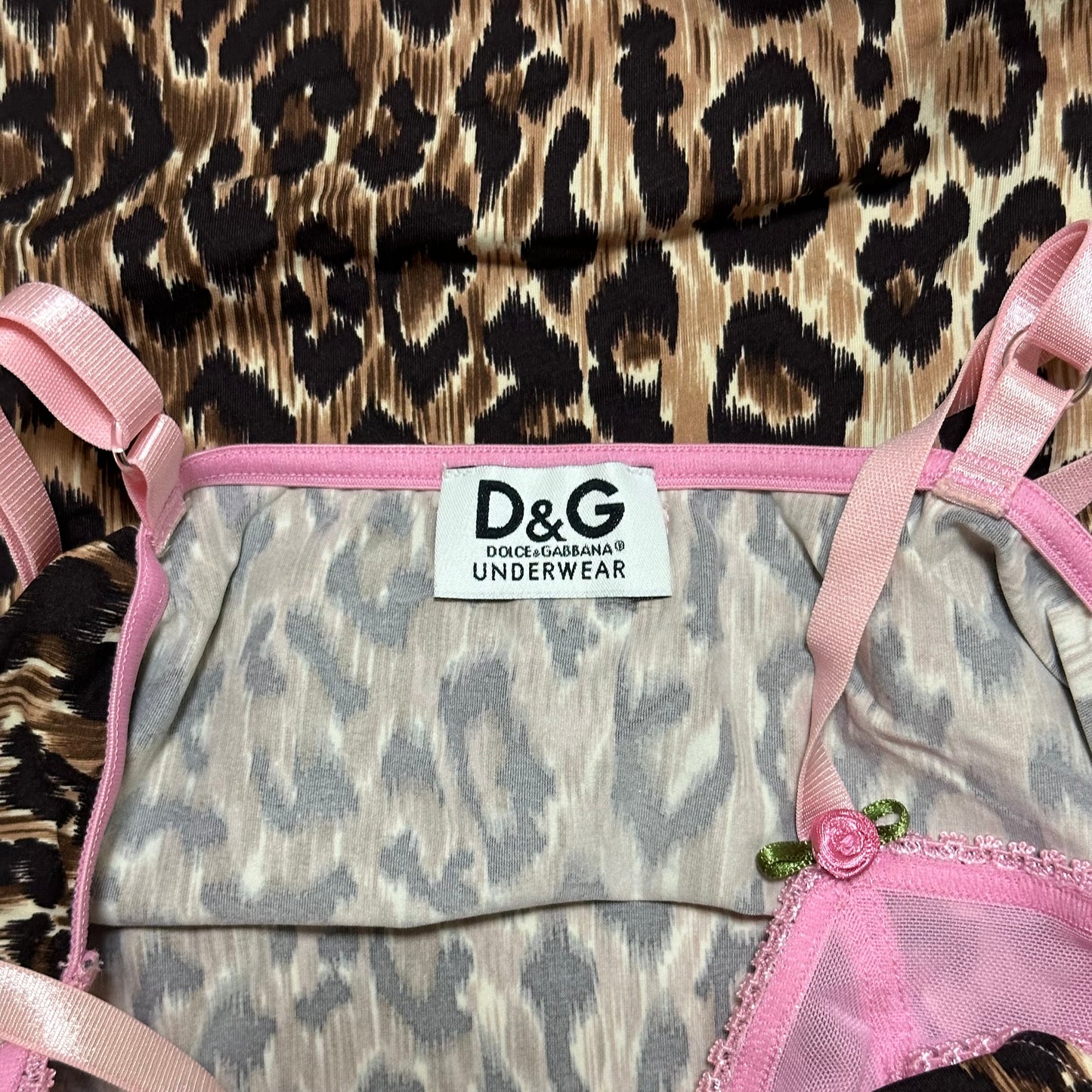 D&G Leopard Print Camisole