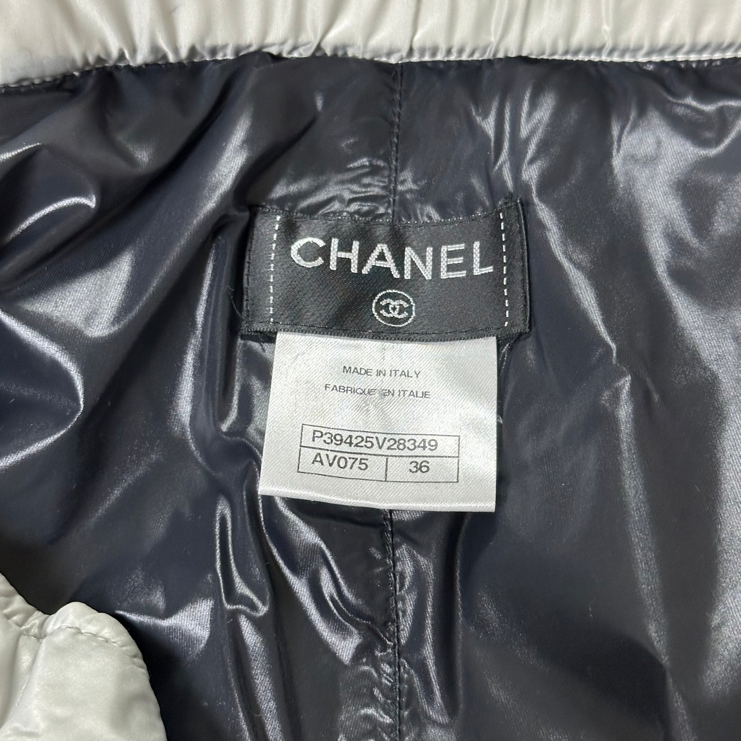 CHANEL Nylon Puffer Pants