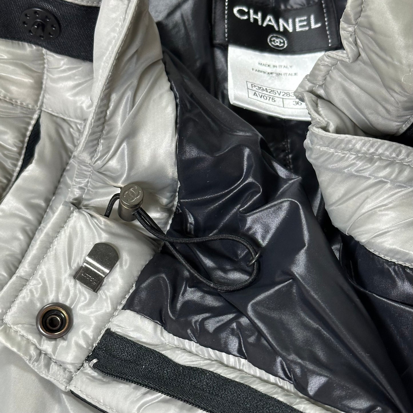 CHANEL Nylon Puffer Pants