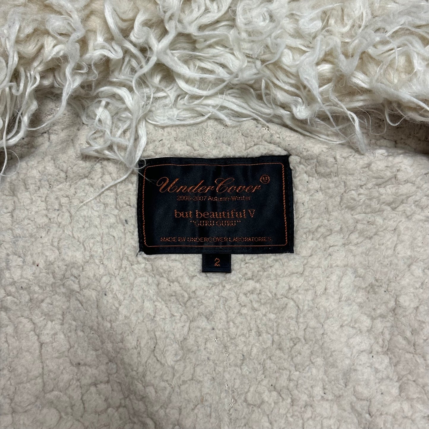 UNDERCOVER Fall Winter 2006 "Guru Guru" Fur Leather Jacket