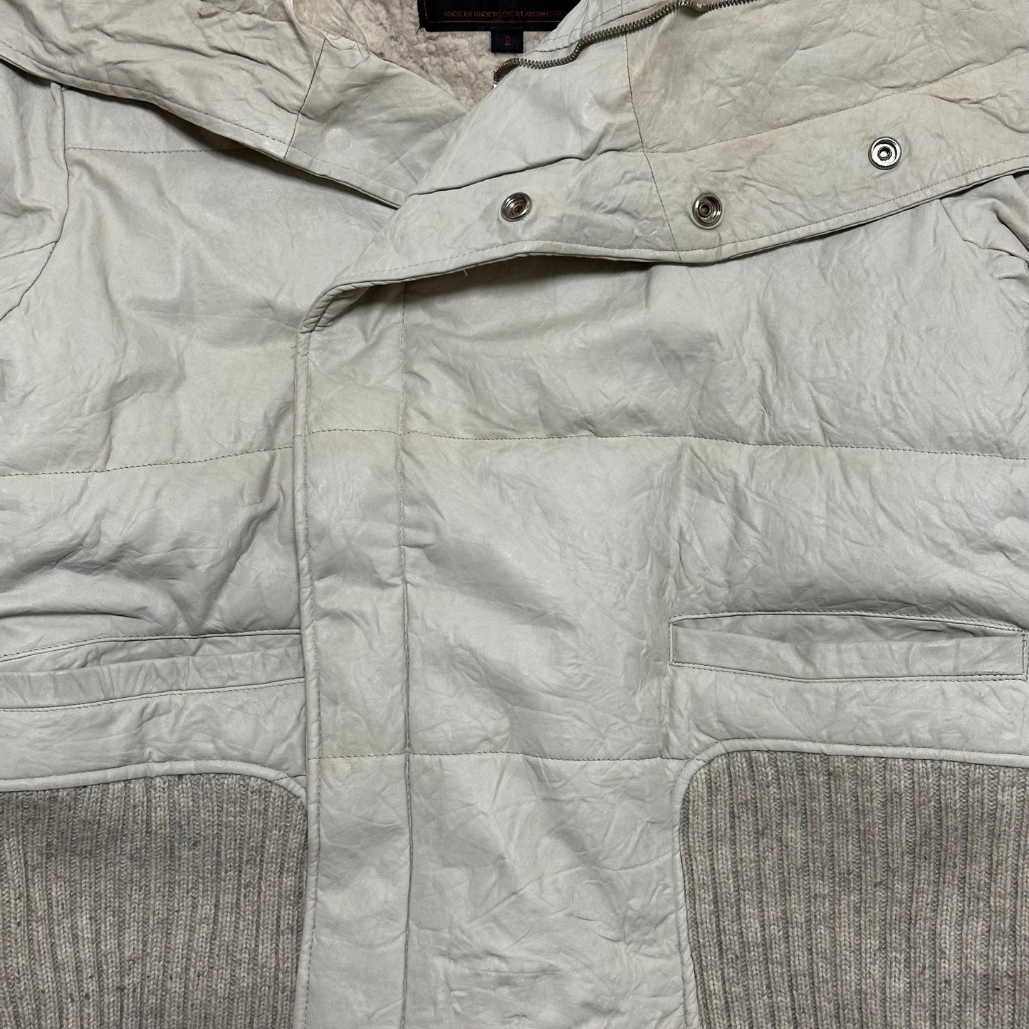 UNDERCOVER Fall Winter 2006 "Guru Guru" Fur Leather Jacket