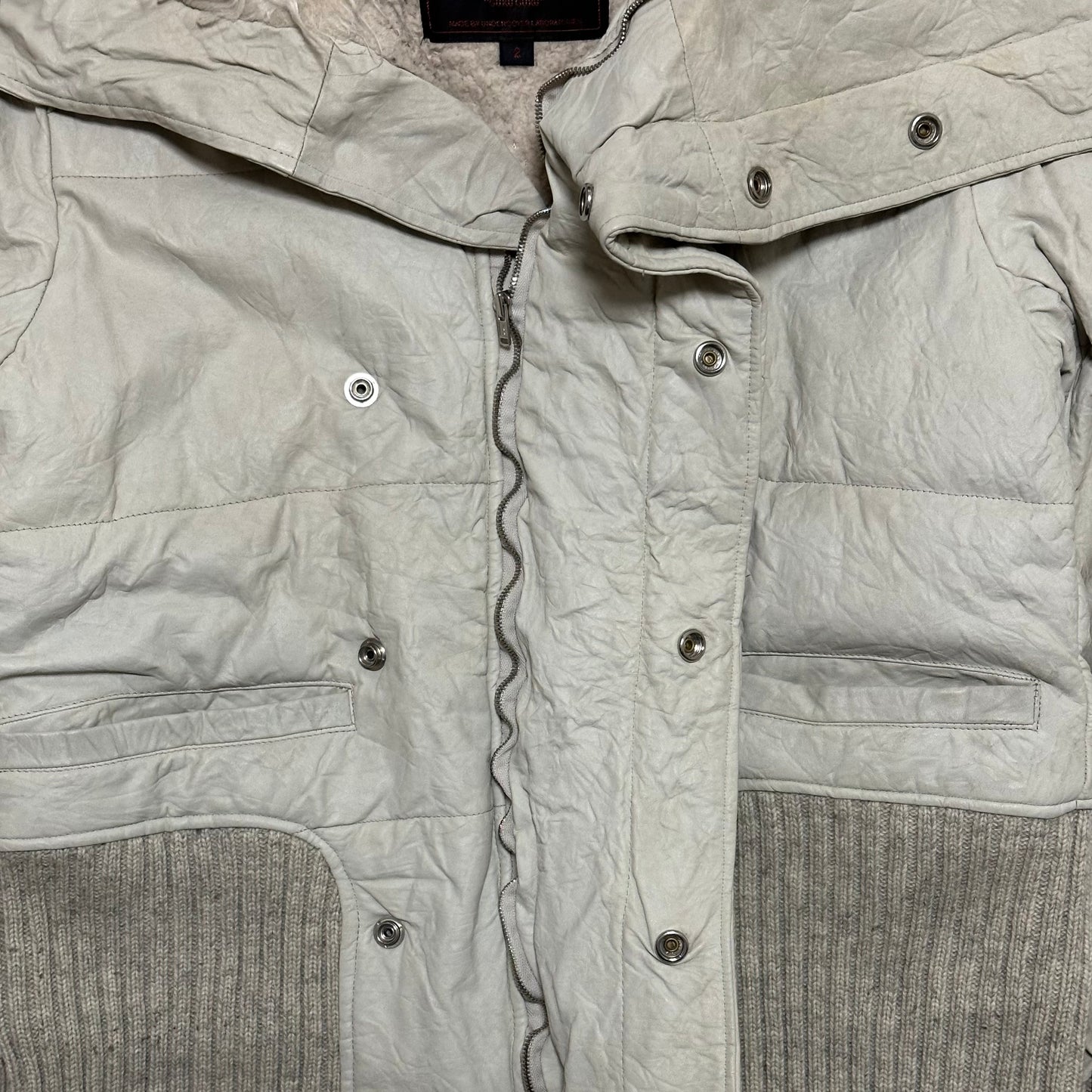 UNDERCOVER Fall Winter 2006 "Guru Guru" Fur Leather Jacket