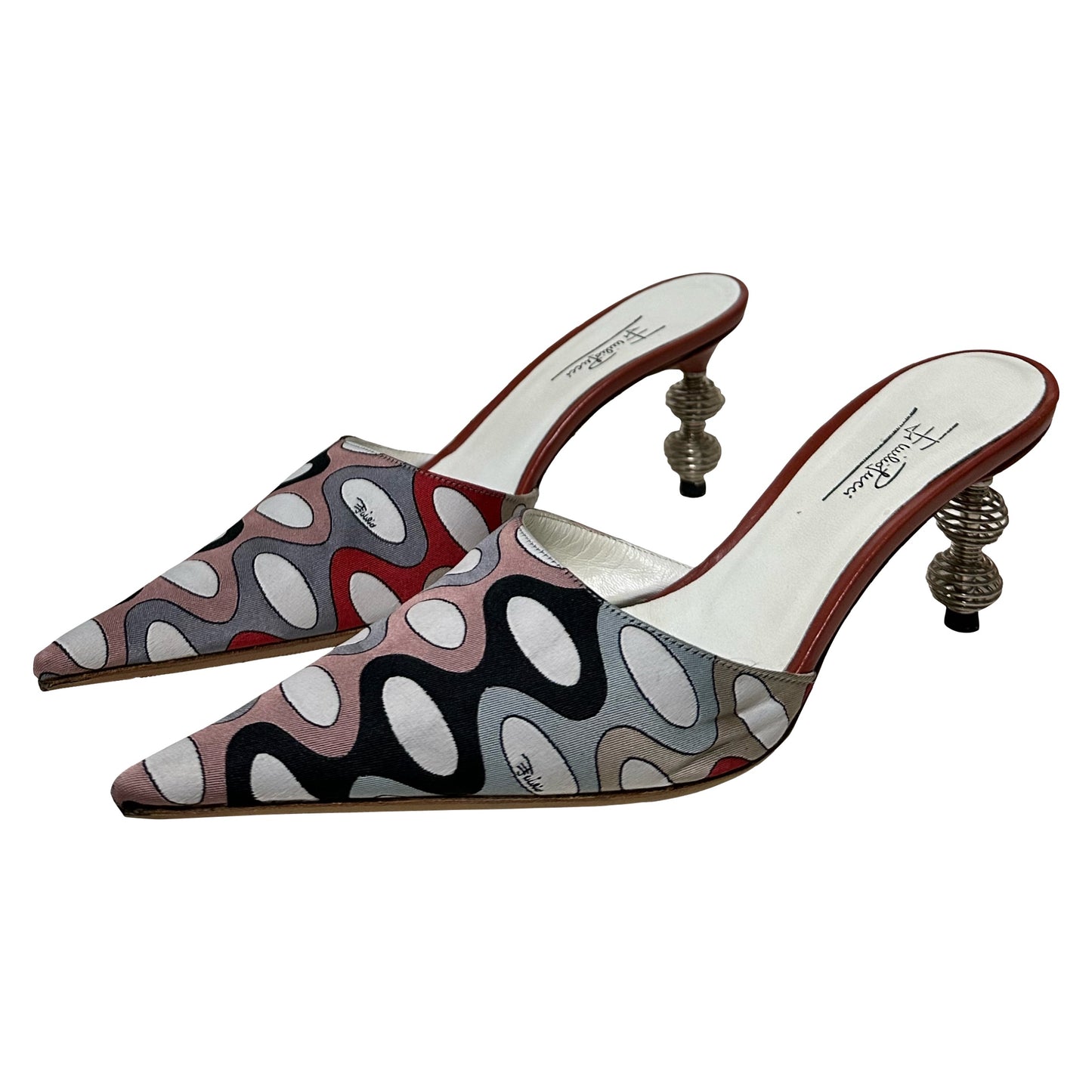 EMILIO PUCCI Fall Winter 2003 Spring Heel Mules