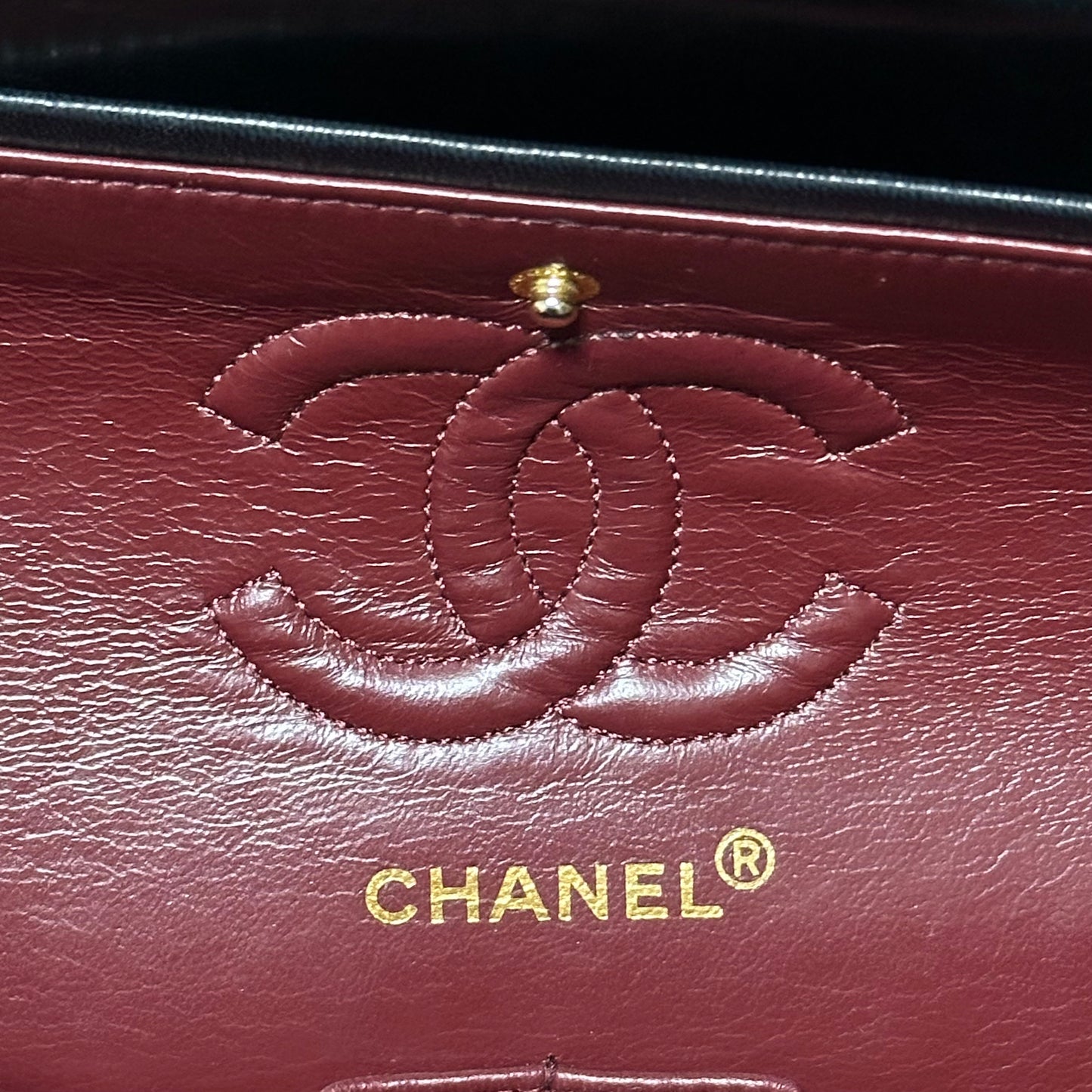 CHANEL 1989 Vintage Classic Double Flap Bag
