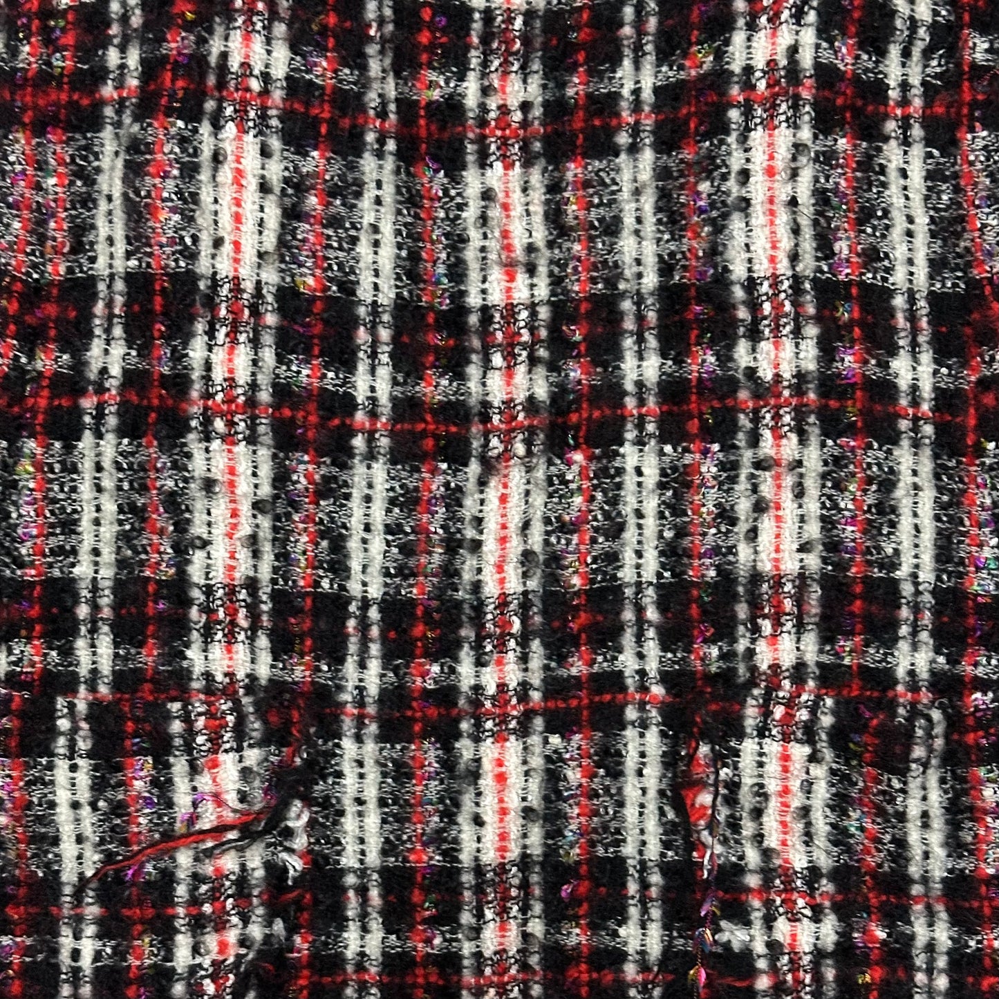 JUNYA WATANABE MAN Distressed Tweed Mini Dress