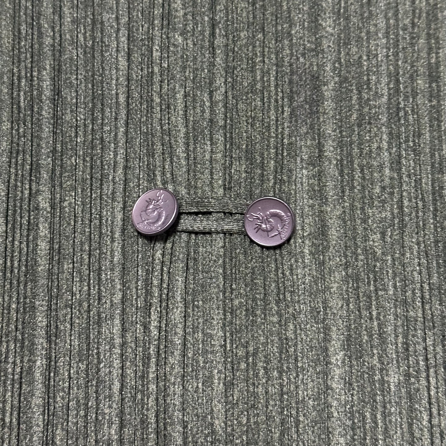 PLEATS PLEASE ISSEY MIYAKE Chinese Dragon Button-Up Cardigan