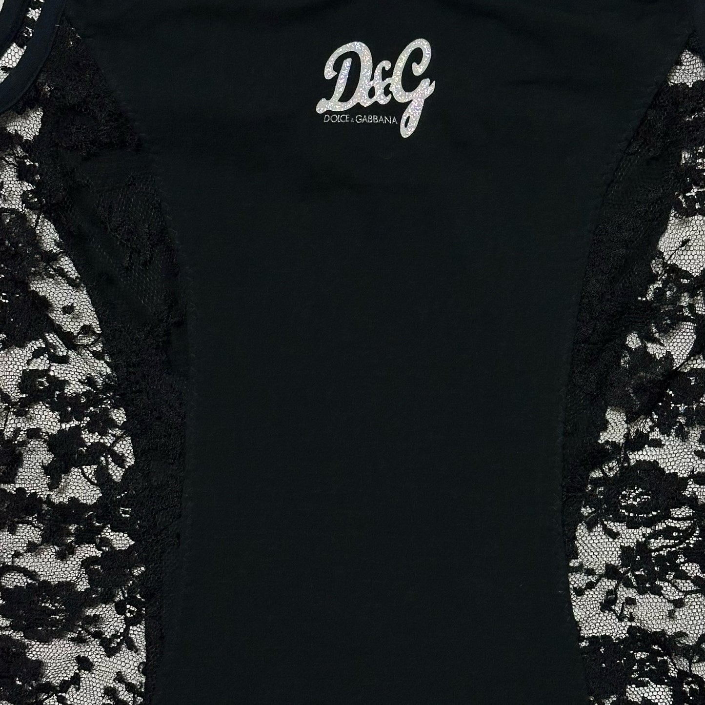 D&G Side Lace Detail Tank Top