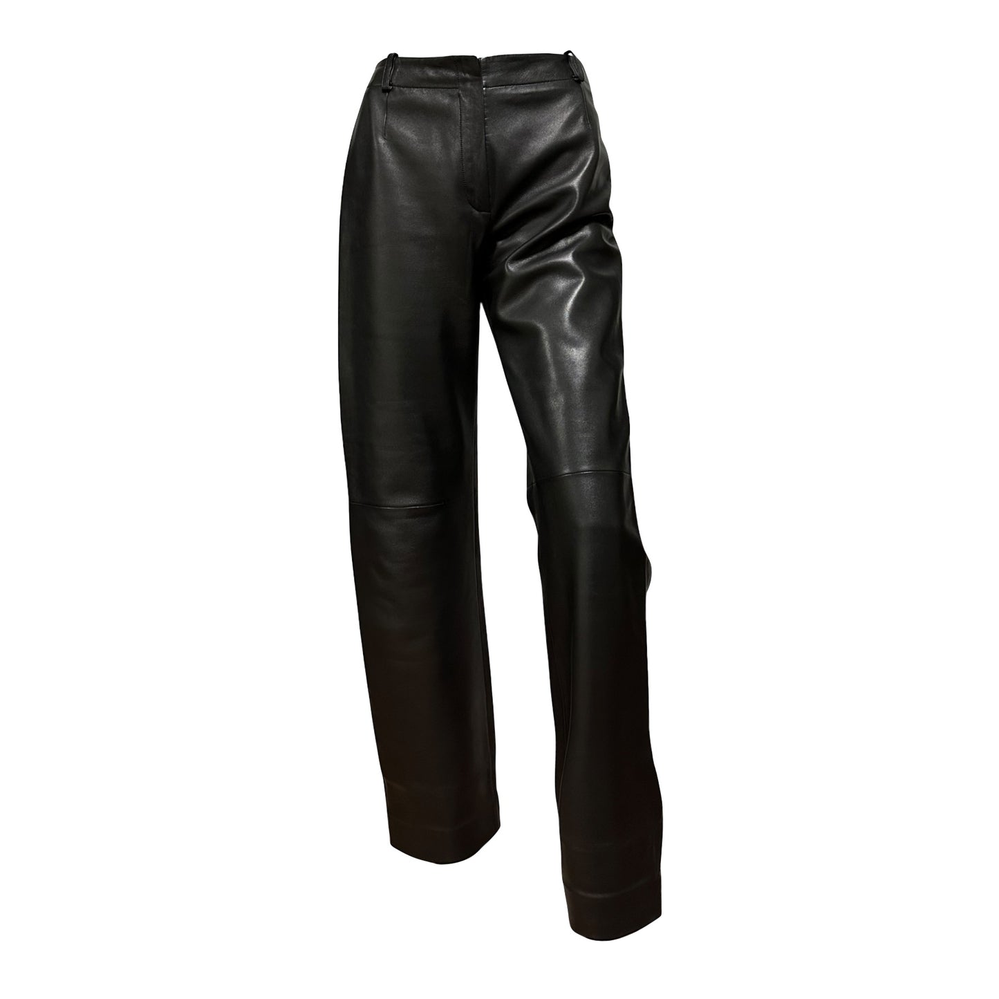 LOEWE Leather Straight Leg Pants