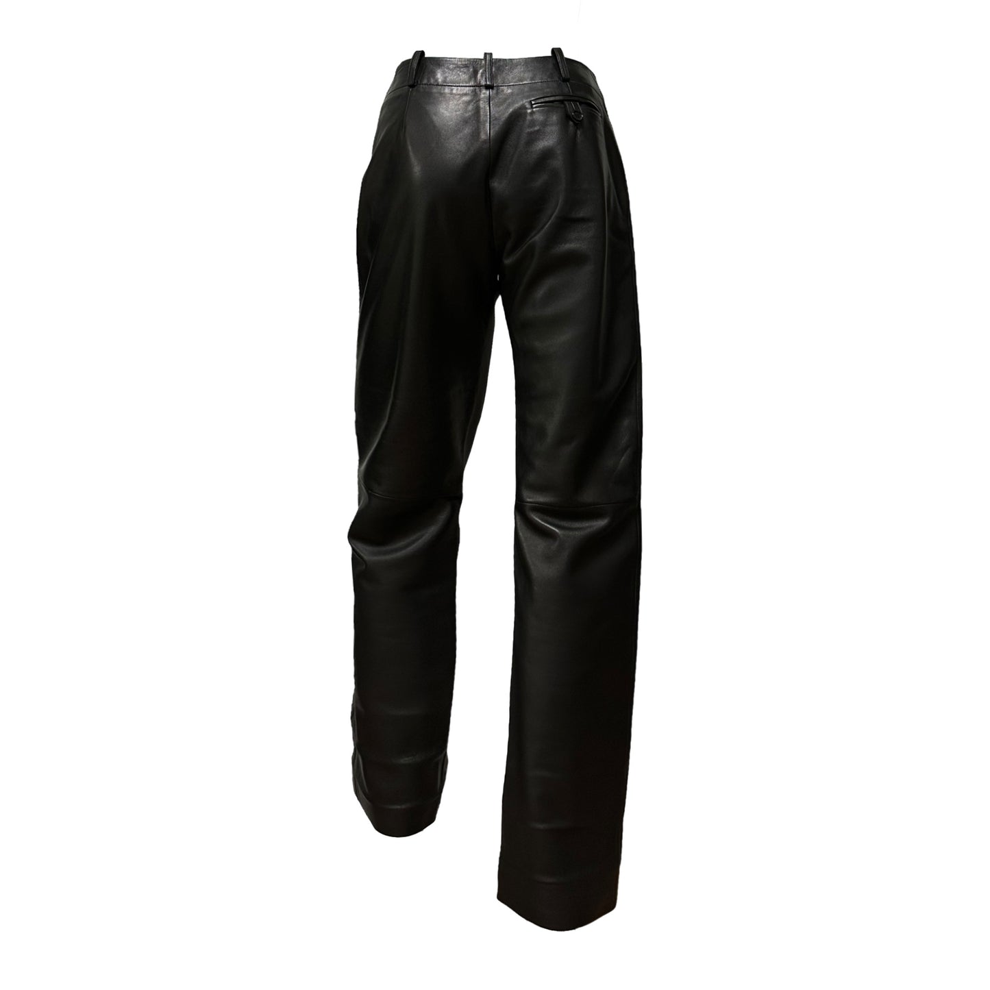 LOEWE Leather Straight Leg Pants