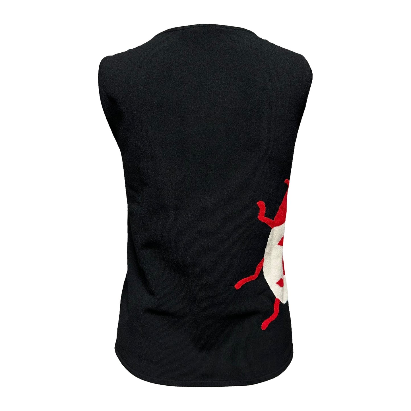 CHANEL Spring Summer 2004 Ladybug Print Tank Top