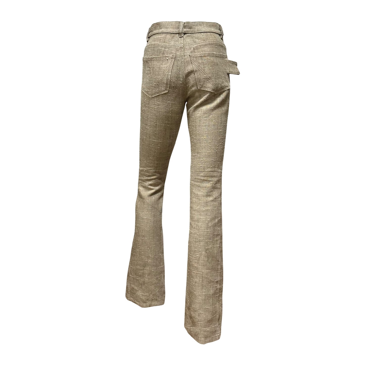 BOTTEGA VENETA Pre Fall 2019 High Waisted Linen Pants