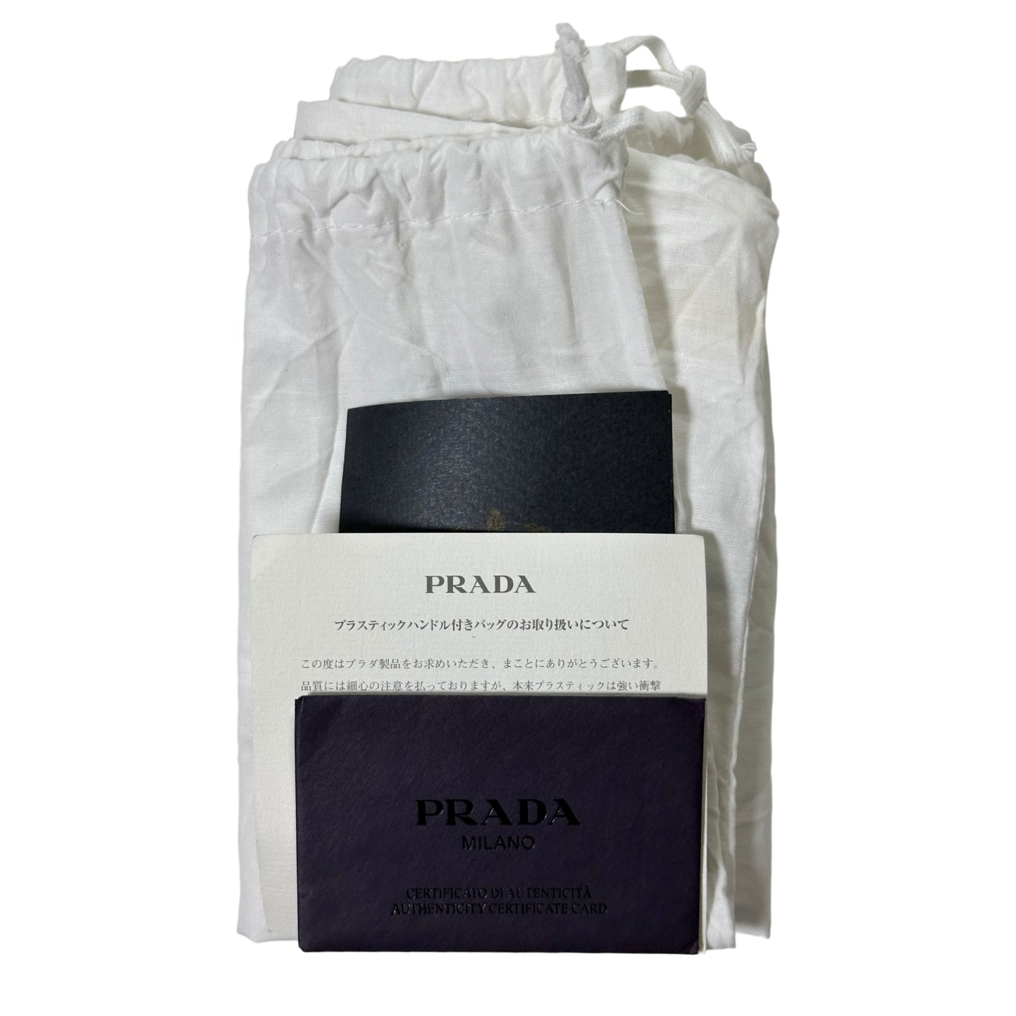 PRADA Fall Winter 1998 Unborn Calf Leather Plastic Handle Hand Bag