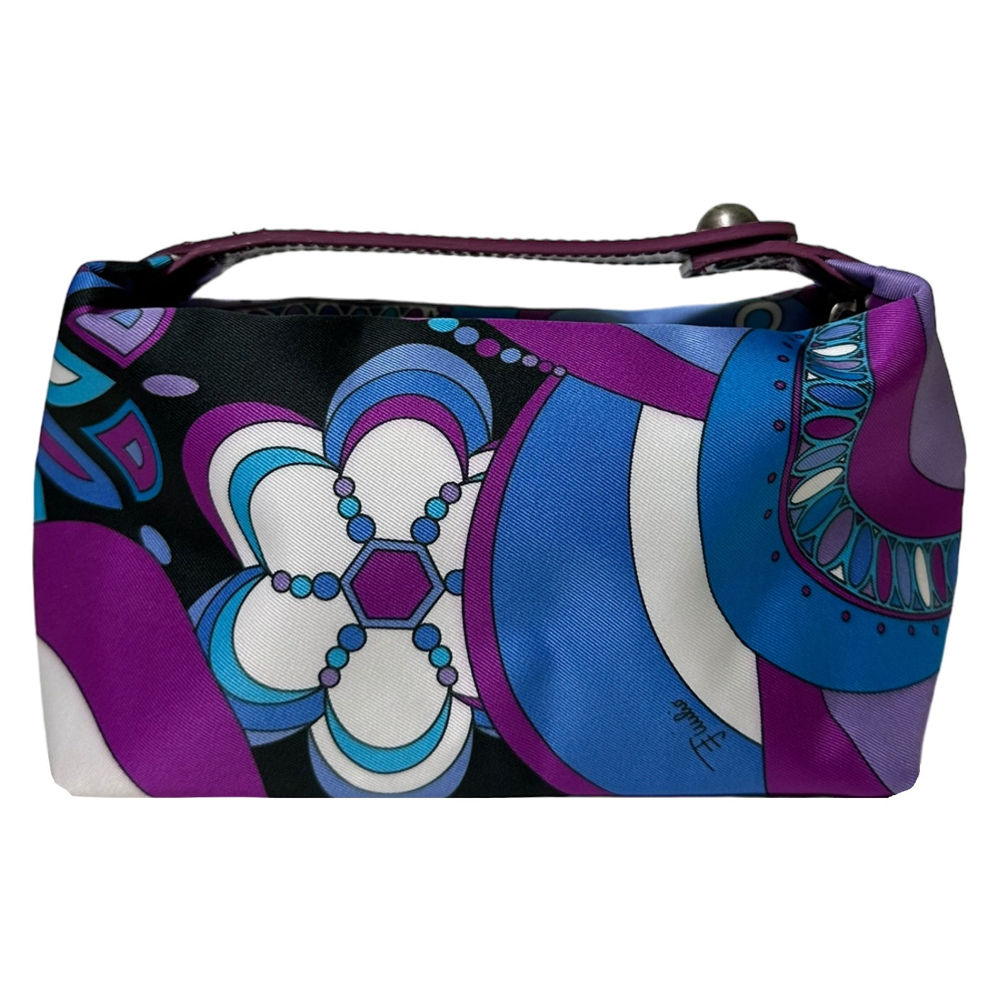 EMILIO PUCCI Floral Print Mini Hand Bag