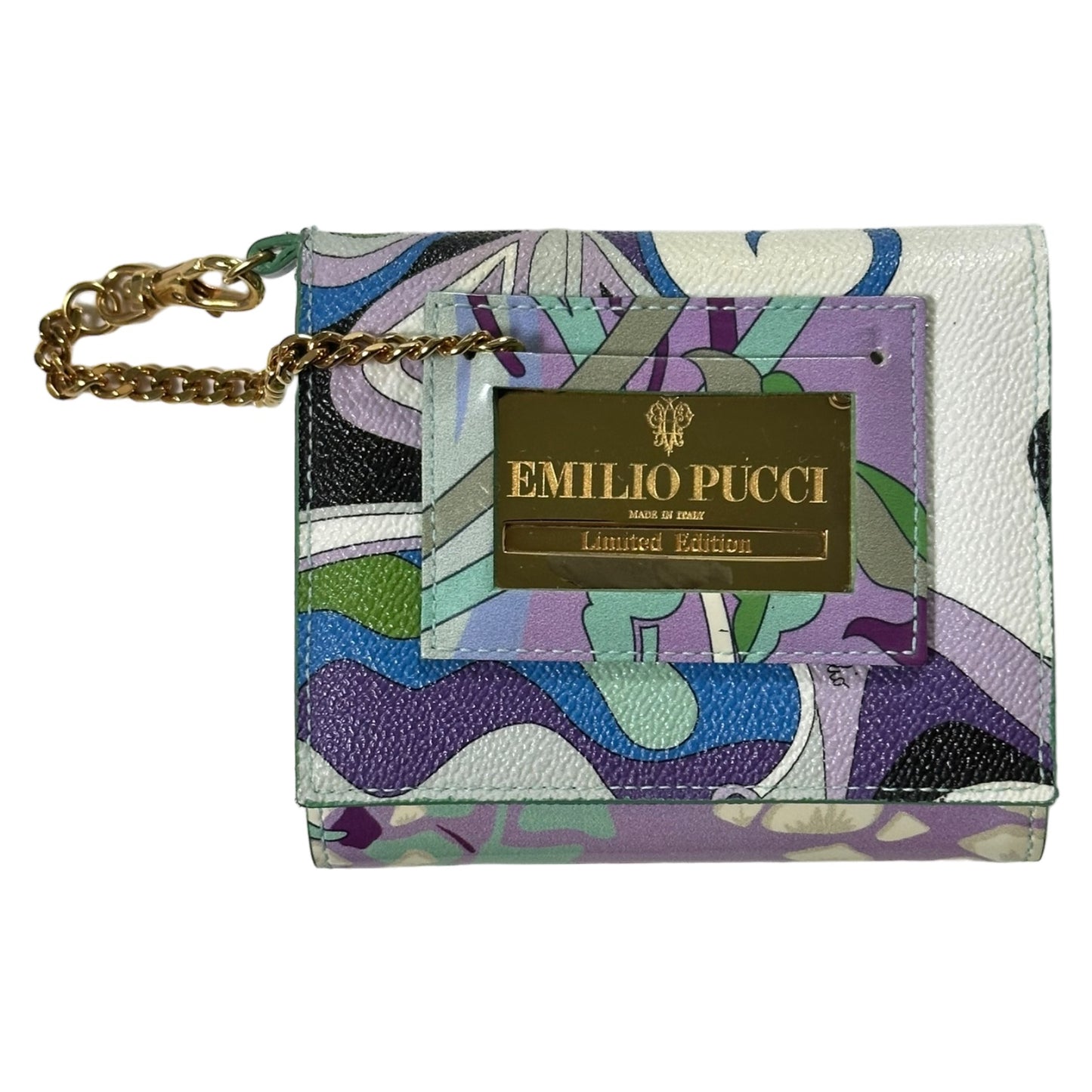 EMILIO PUCCI Spring Summer 2003 Bifold Chain Wallet