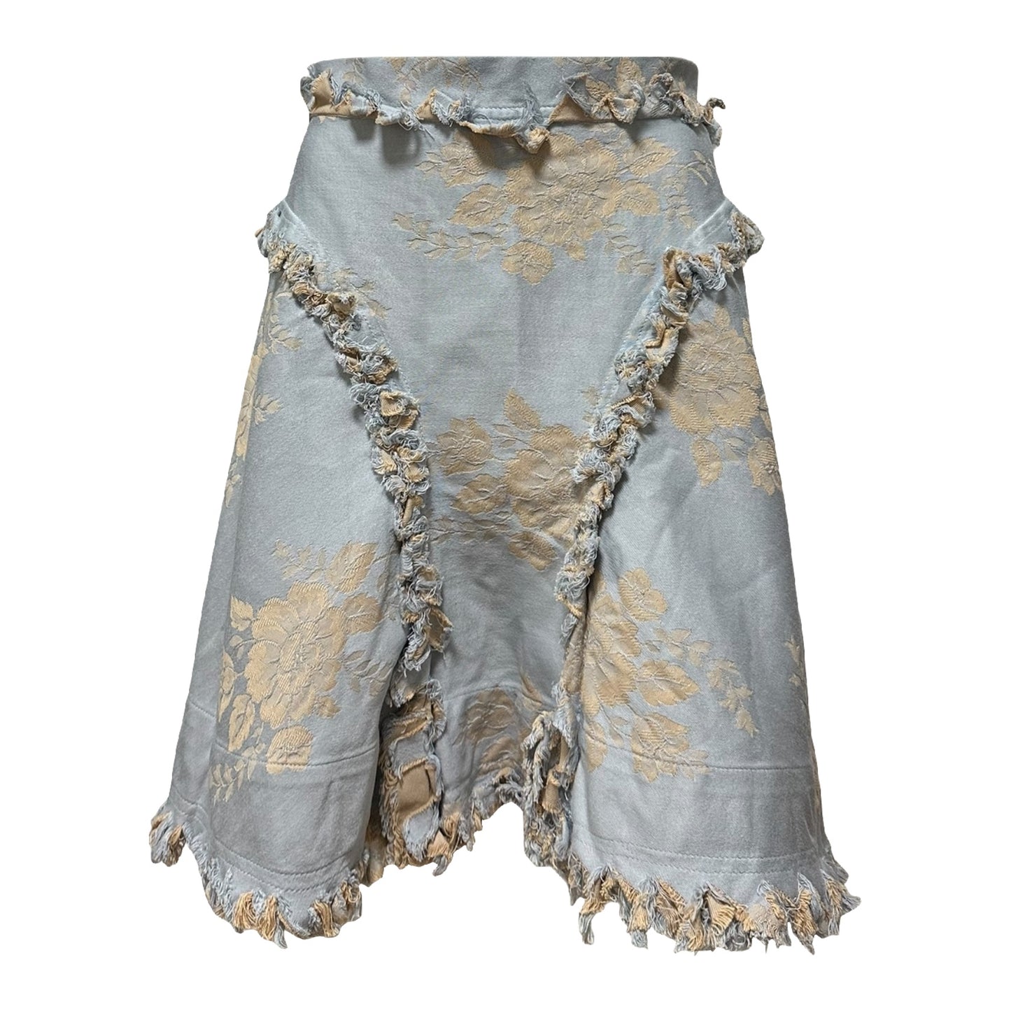 VIVIENNE WESTWOOD Spring Summer 1998 "Tied To The Mast" Floral Midi Skirt
