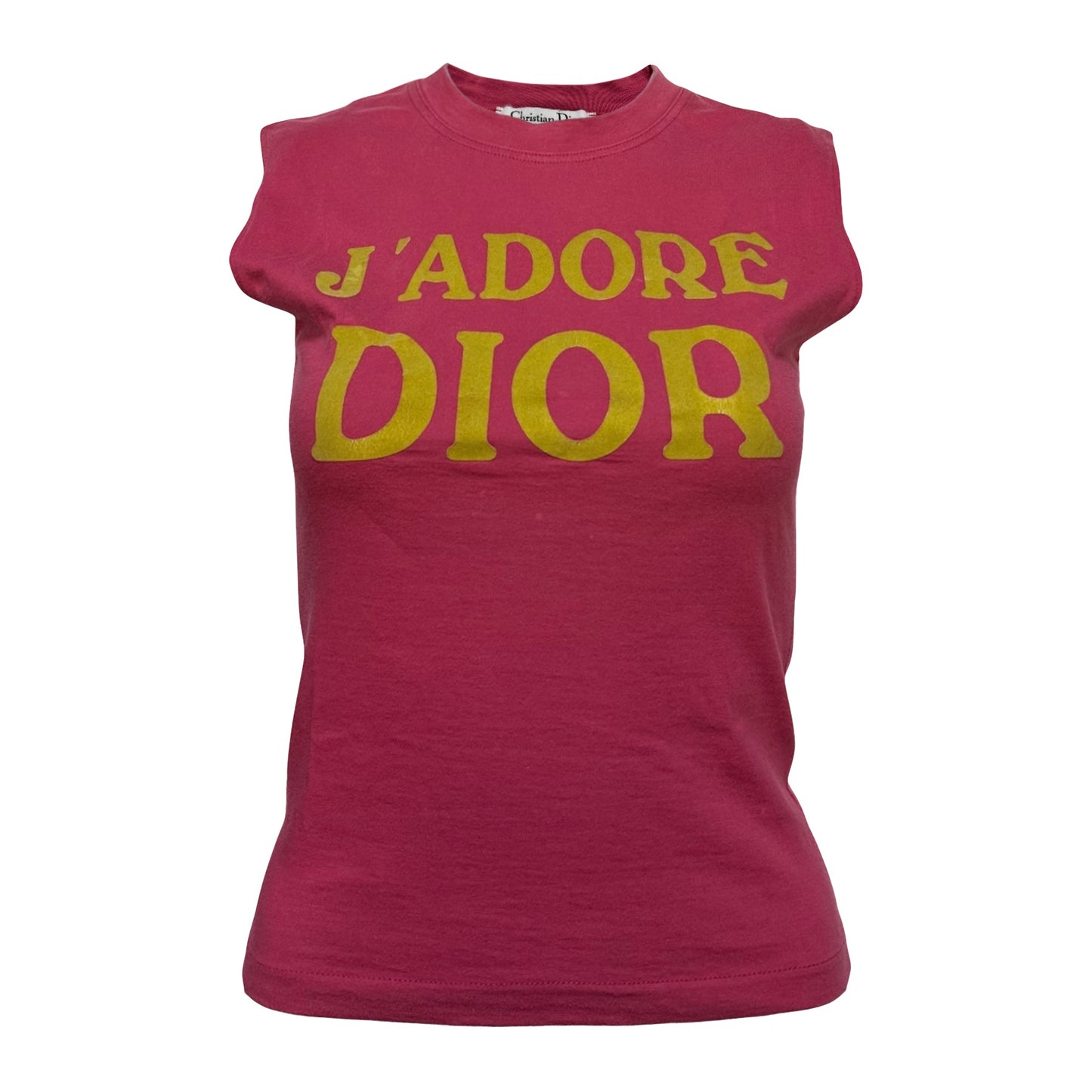 CHRISTIAN DIOR Fall Winter 2002 "J'ADORE DIOR" Tank Top