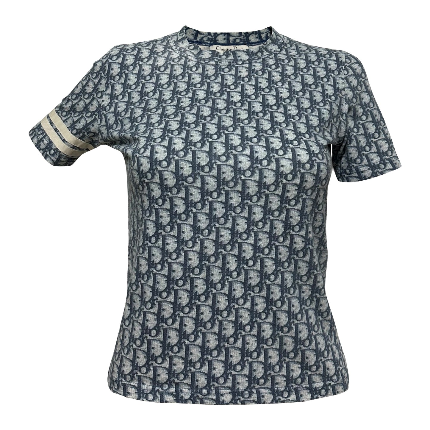 CHRISTIAN DIOR Spring Summer 2002 Trotter Print T-Shirt