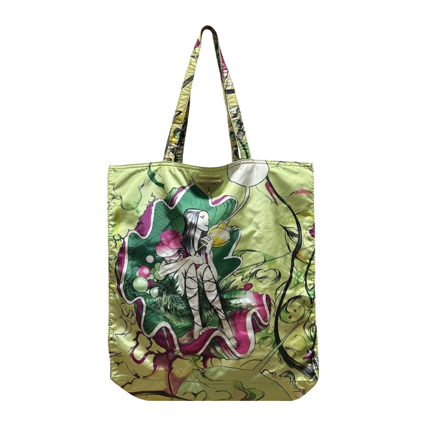 PRADA × JAMES JEAN Spring Summer 2008 "Fairy" Reversible Tote Bag