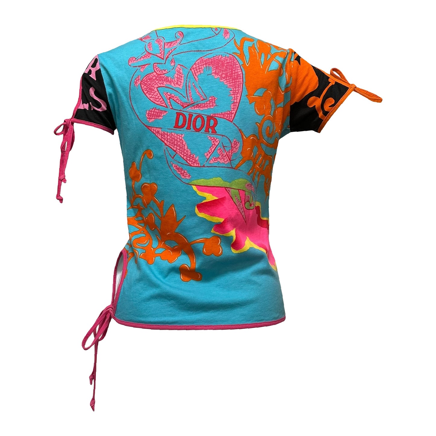 CHRISTIAN DIOR Spring Summer 2005 Graphic Print T-Shirt