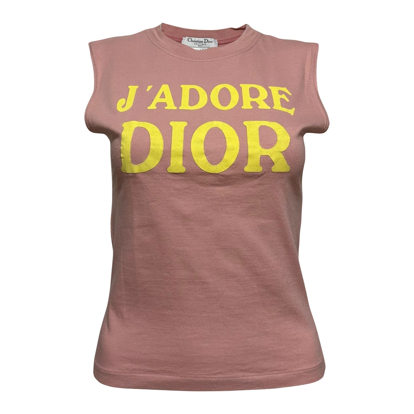 CHRISTIAN DIOR Spring Summer 2002 "J'ADORE DIOR" Tank Top